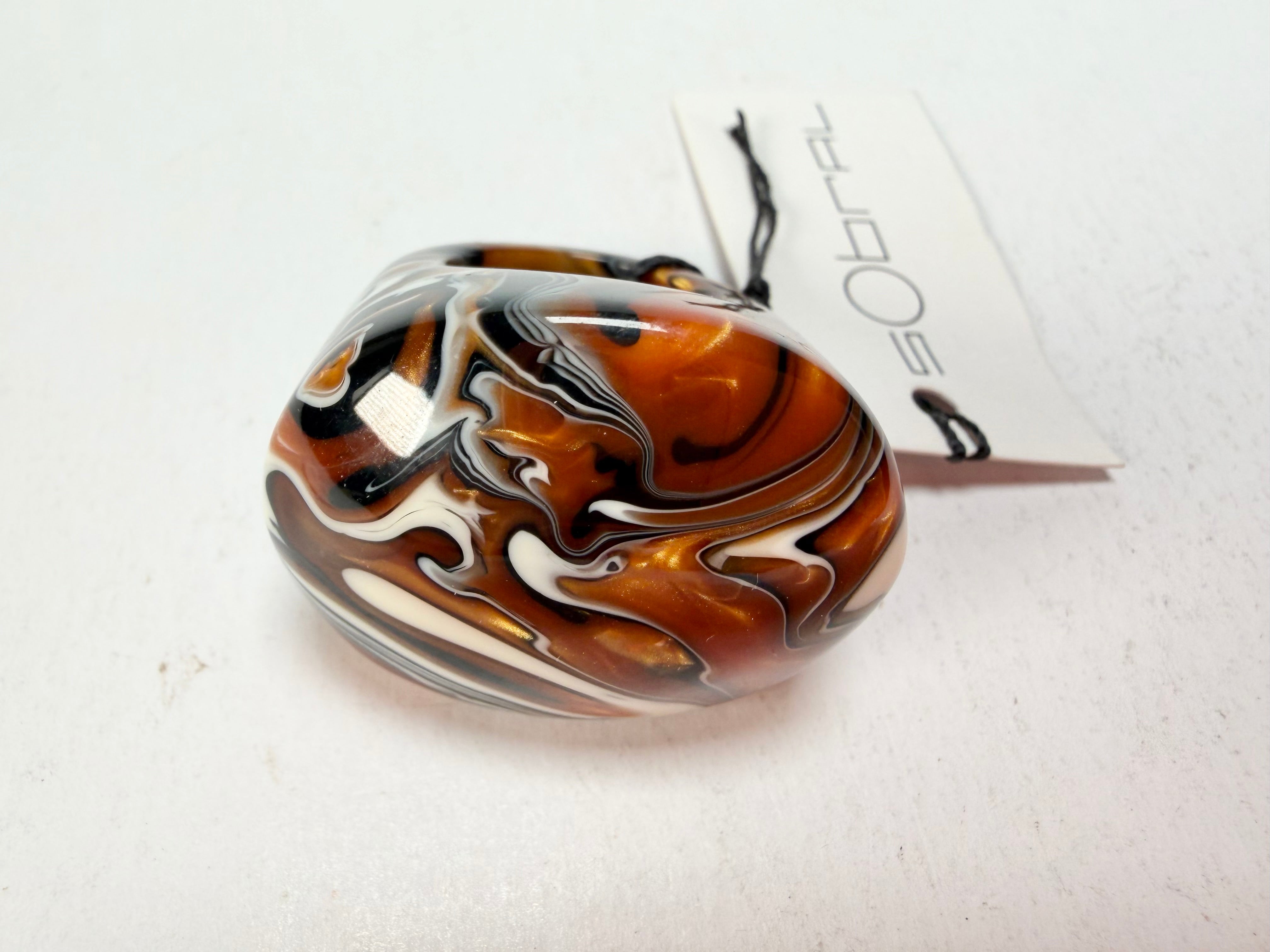 Sobral - Carmelo "Mares" Resin Ring ( 005417 ) - Size UK N / US 6.5