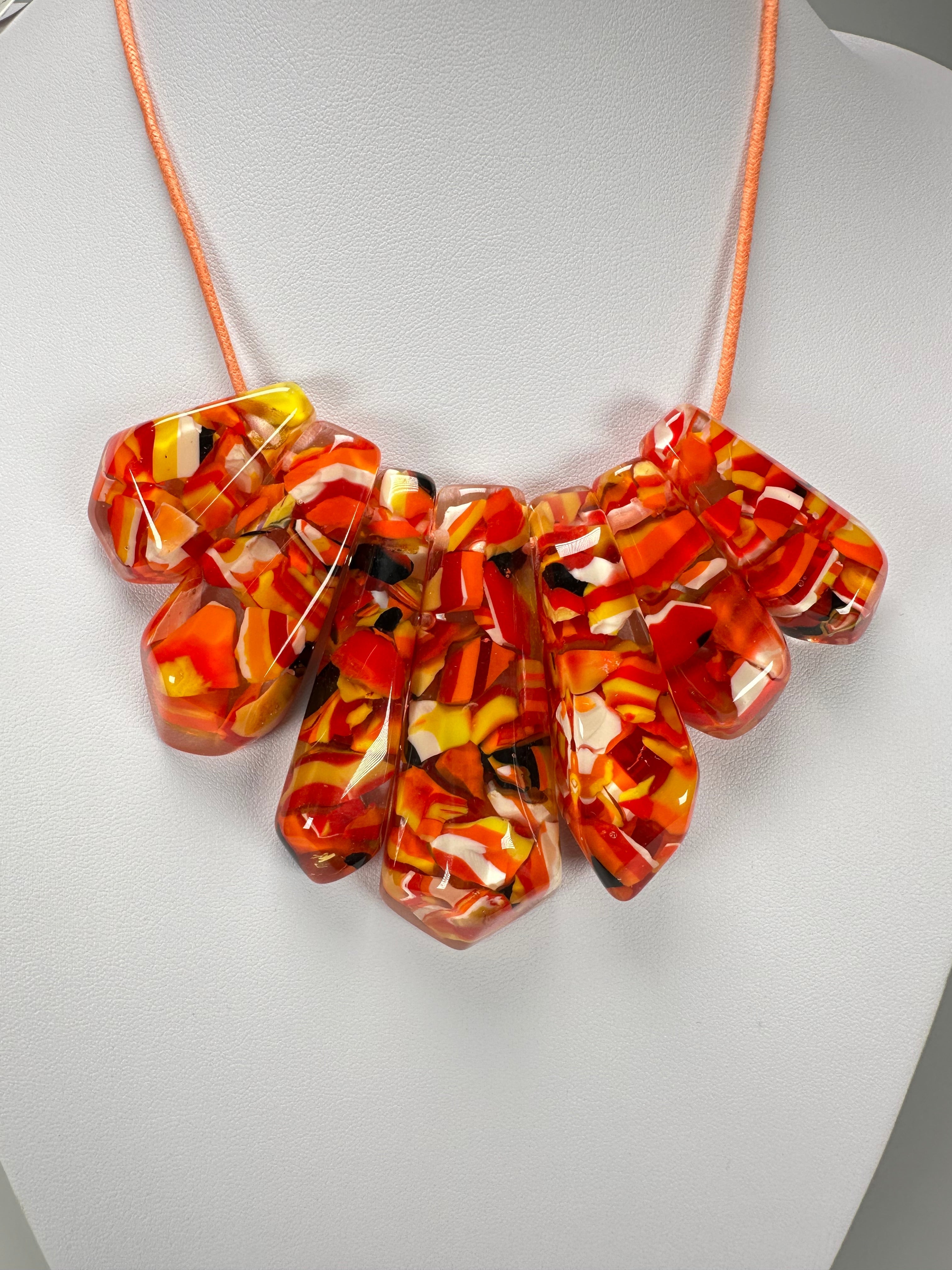 Sobral - "Acontecências"  Mix Sol Resin Necklace ( 004601 )