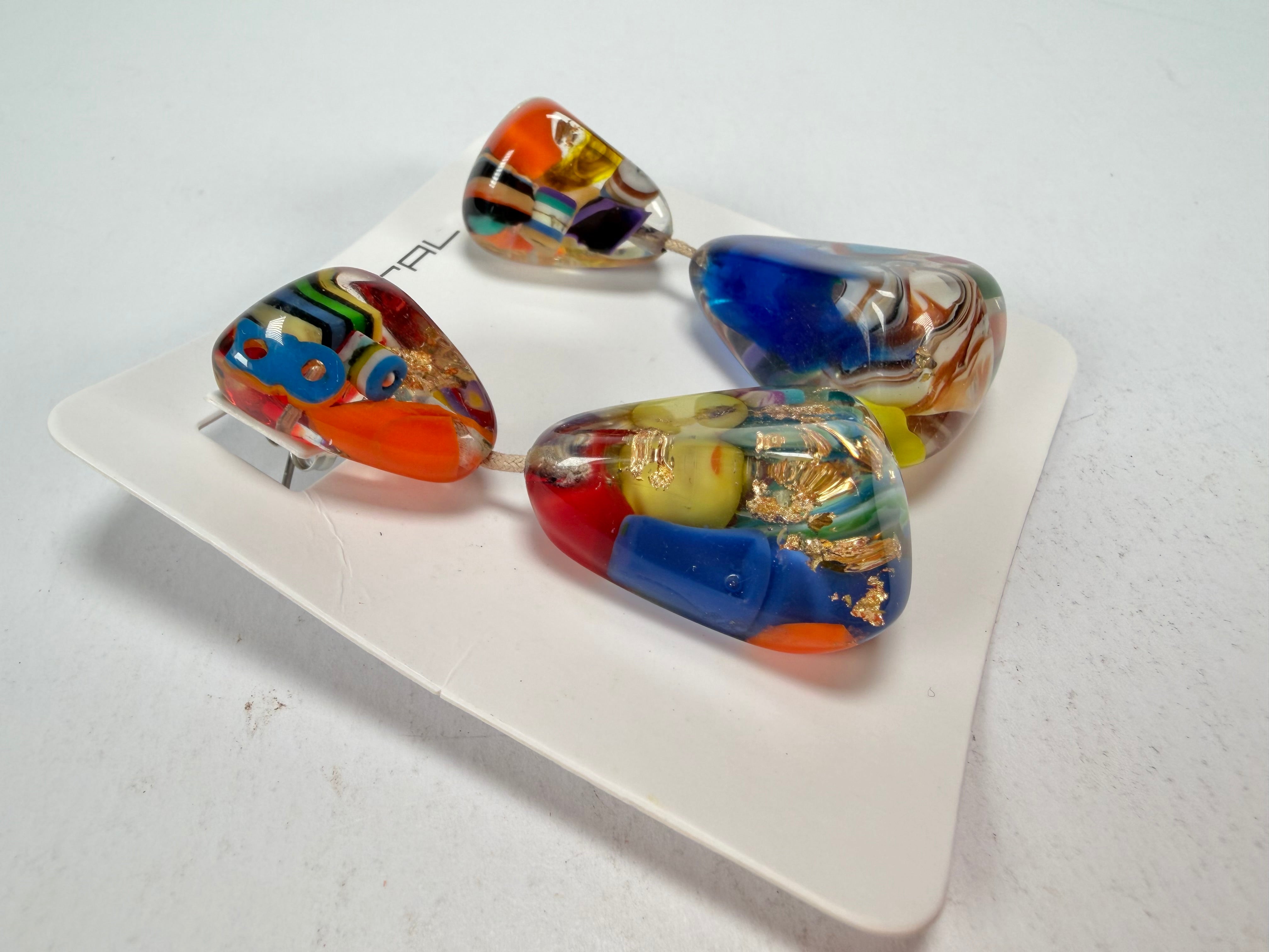 Sobral - Past Present "Duplo Sentido" Resin Earrings ( 003601 )