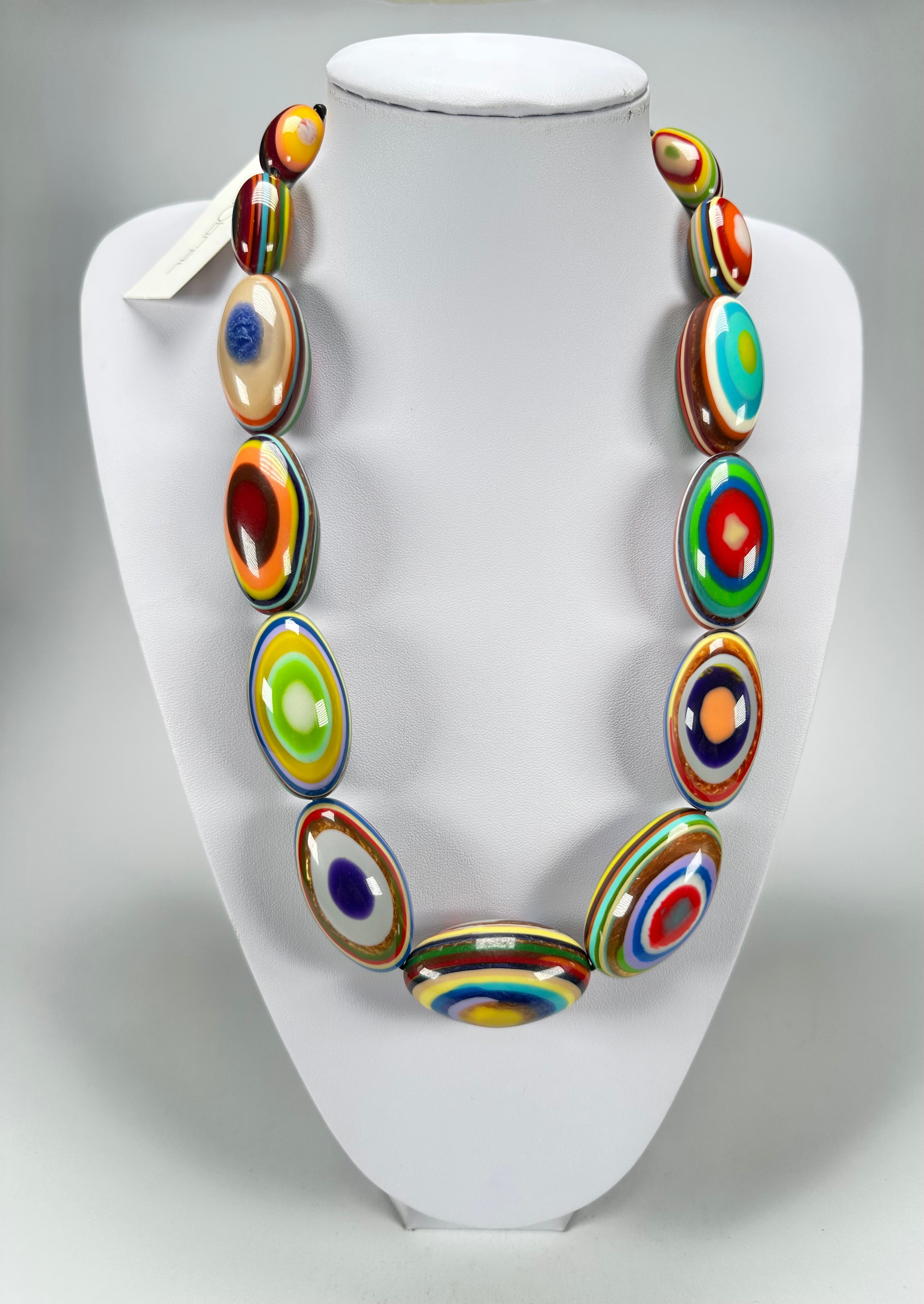 Sobral - Pop Art "Andy" Resin Necklace ( 005465 )
