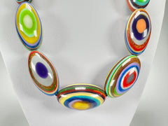 Sobral - Pop Art "Andy" Resin Necklace ( 005465 )