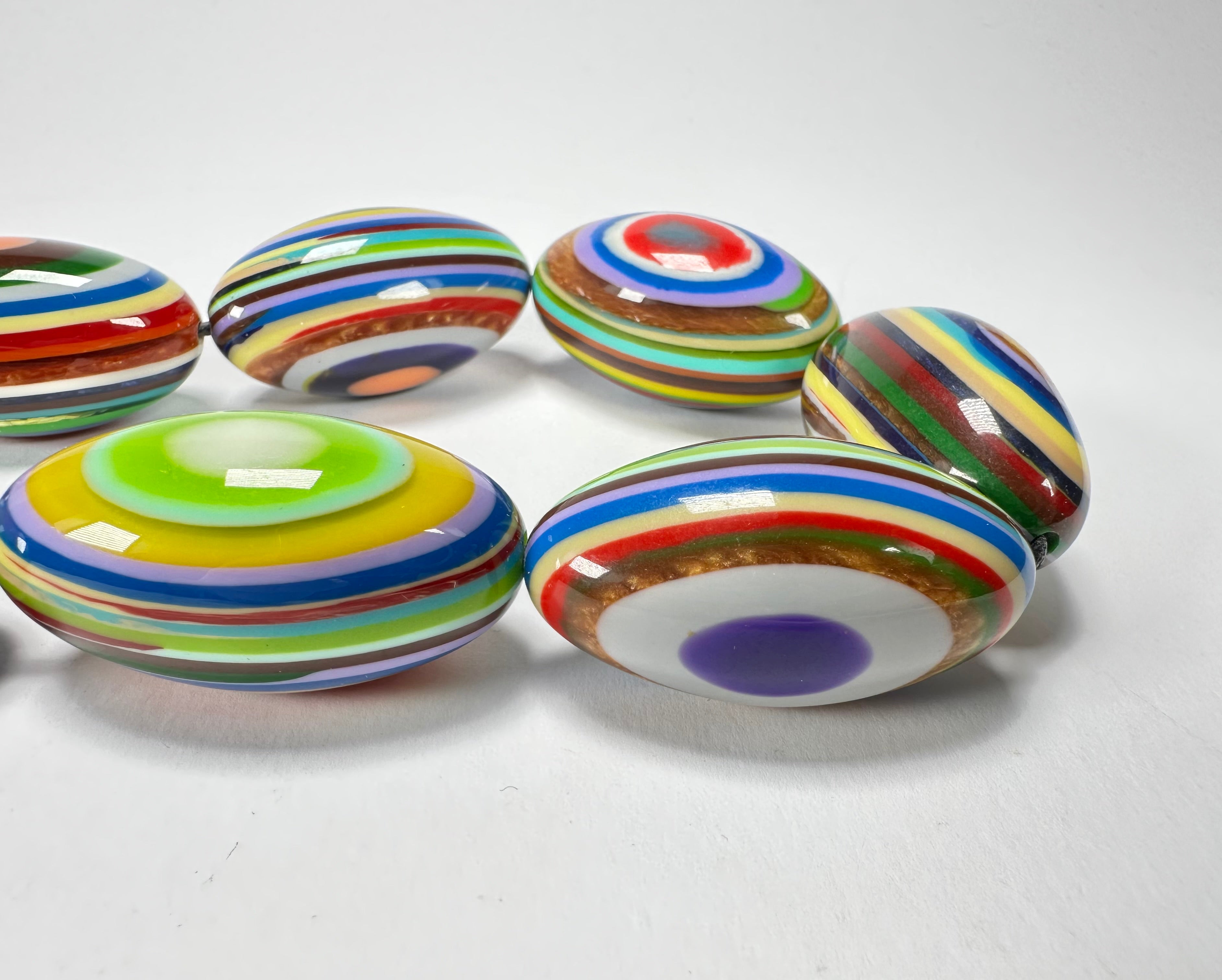 Sobral - Pop Art "Andy" Resin Necklace ( 005465 )