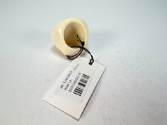 Sobral - Mix 2023 "Sintonia" Marfim Cream Resin Ring ( 003598 ) - Size UK P / US 7.5
