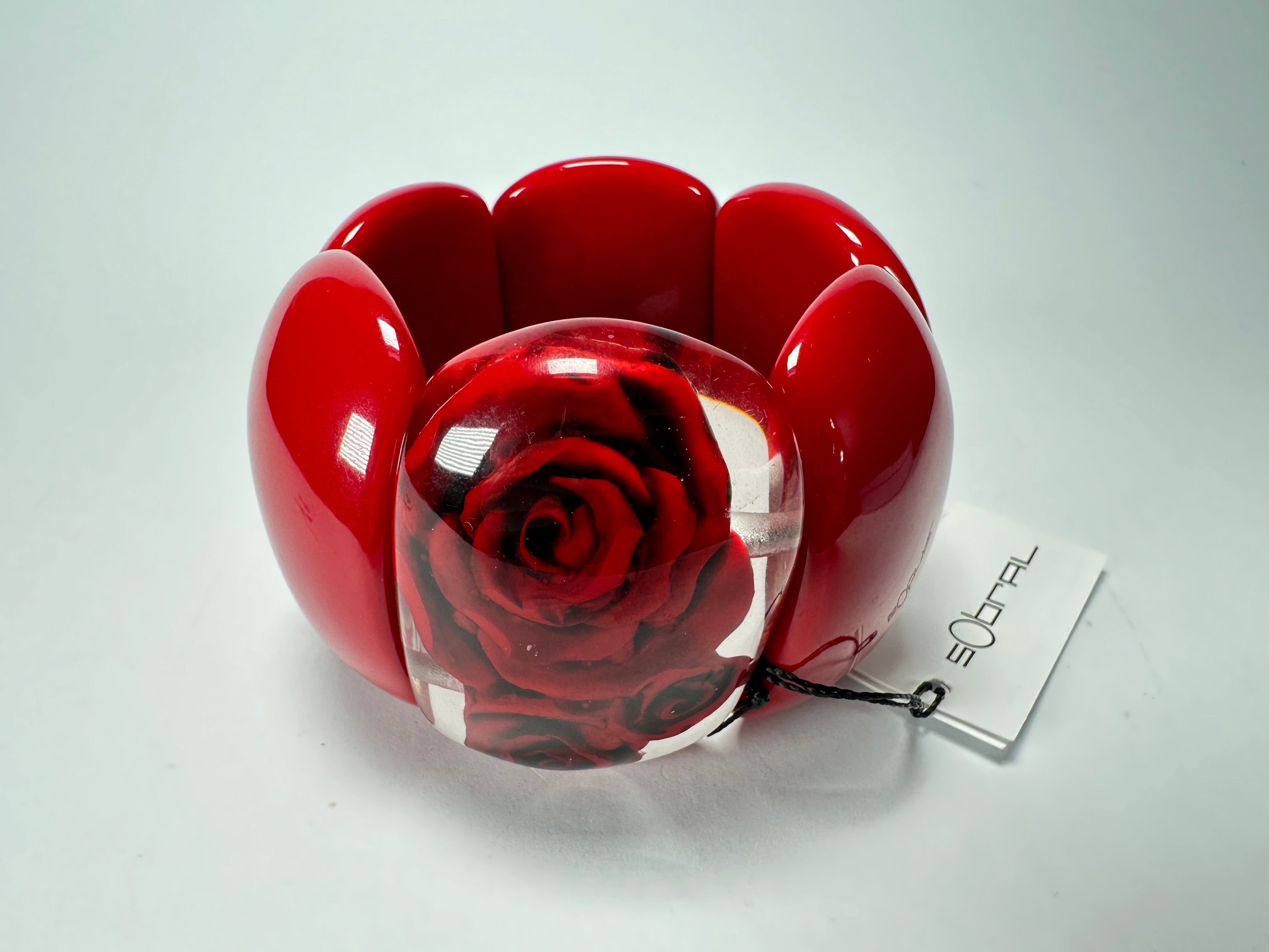 Sobral - Roses "Serena" Elasticated Resin Bracelet ( 003849 )