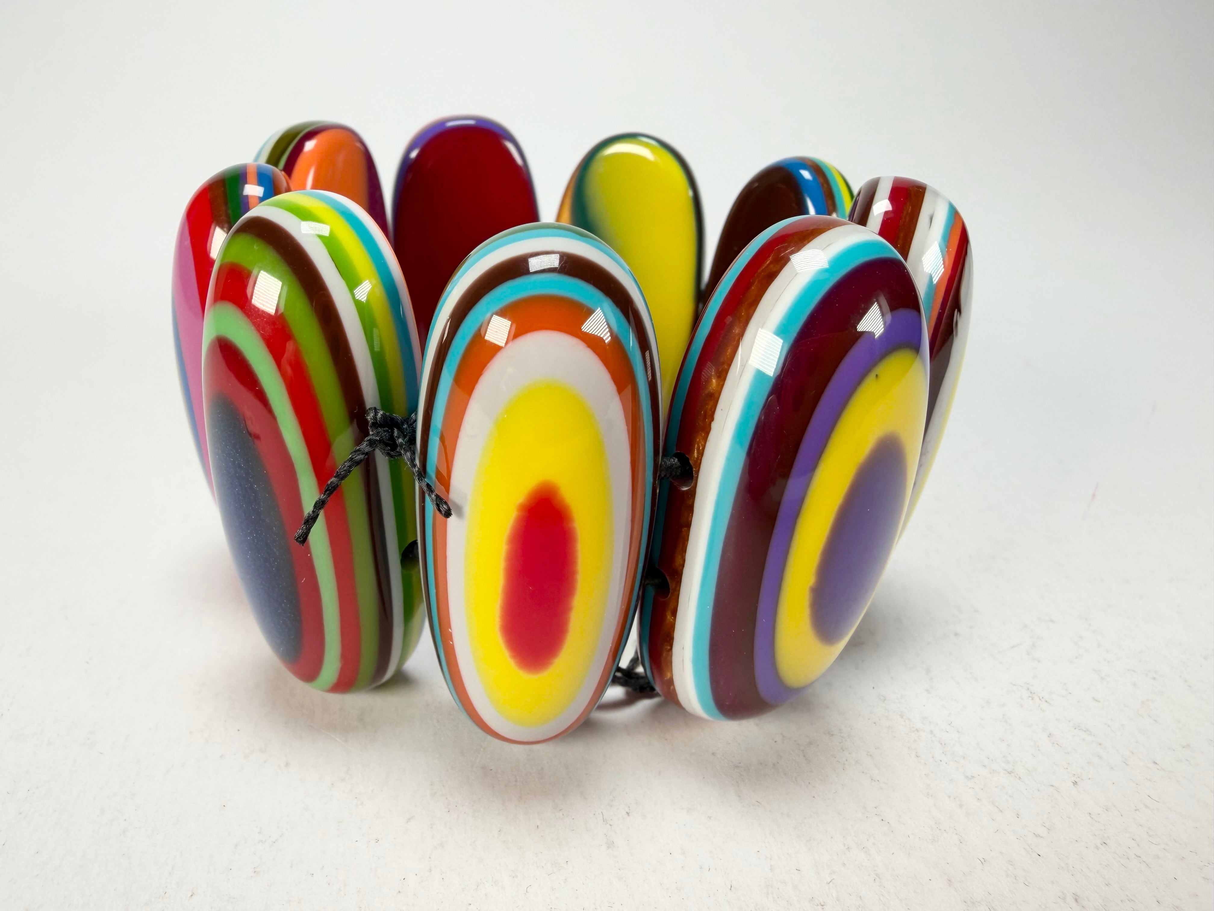 Sobral - Pop Art "Andy" Elasticated Resin Bracelet ( 005467 )