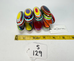 Sobral - Pop Art "Andy" Elasticated Resin Bracelet ( 005467 )