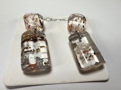 Sobral - Minas Gerais "Araxá" Resin Earrings ( 005407 )