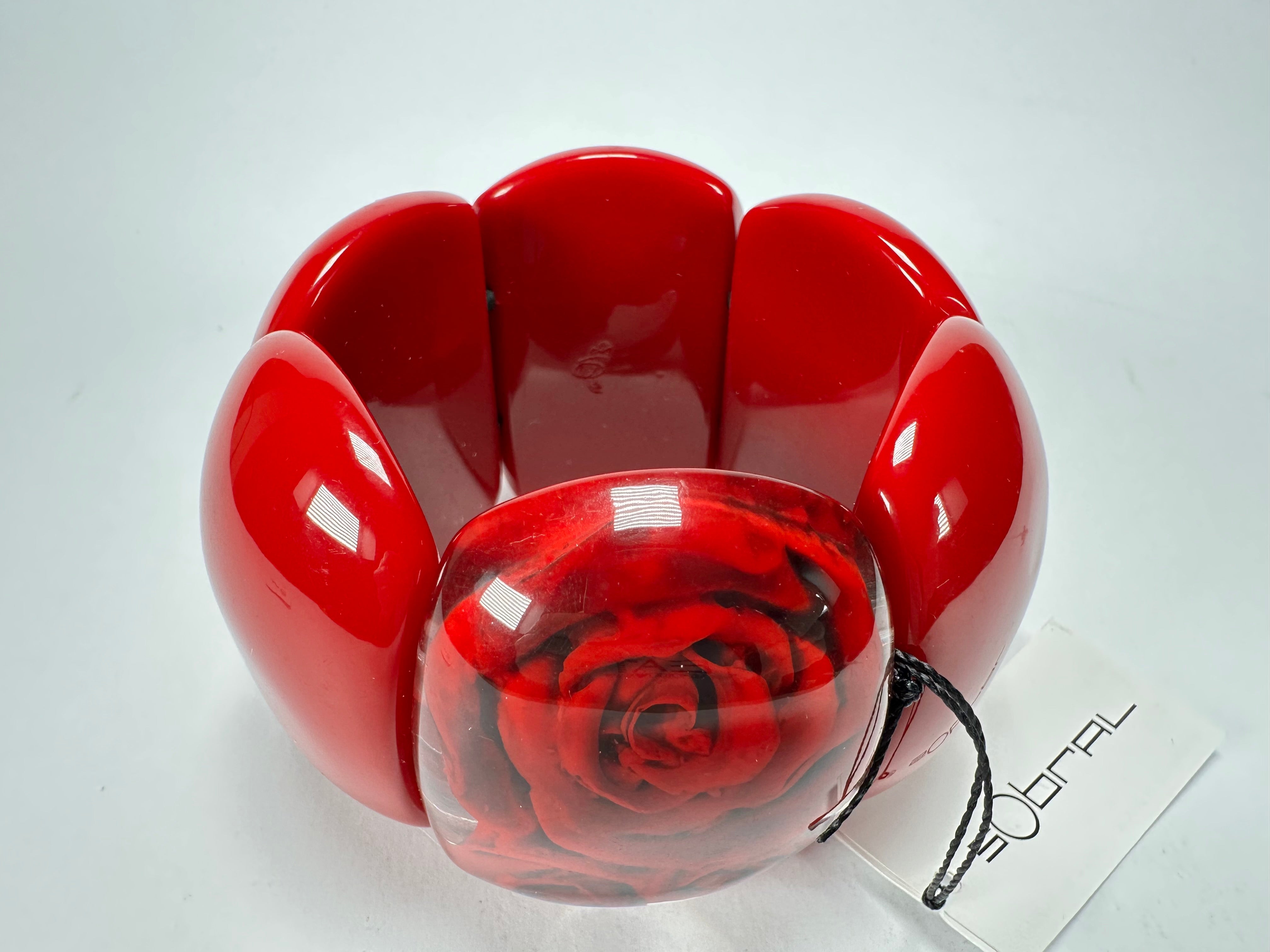 Sobral - Roses "Serena" Elasticated Resin Bracelet ( 003849 )