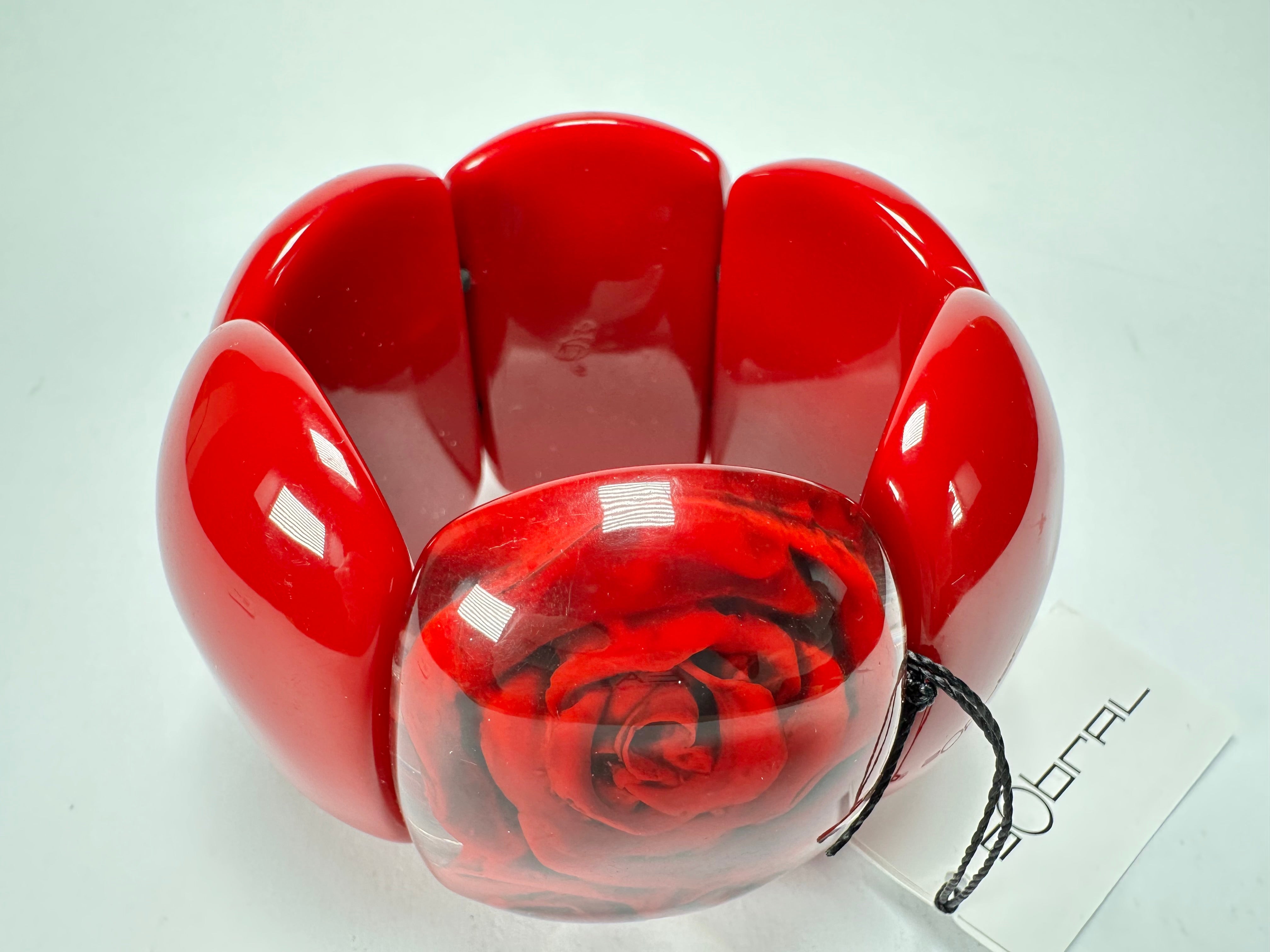 Sobral - Roses "Serena" Elasticated Resin Bracelet ( 003849 )