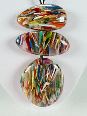 Sobral - Baru "Ancestral" Resin Necklace ( 005027 )