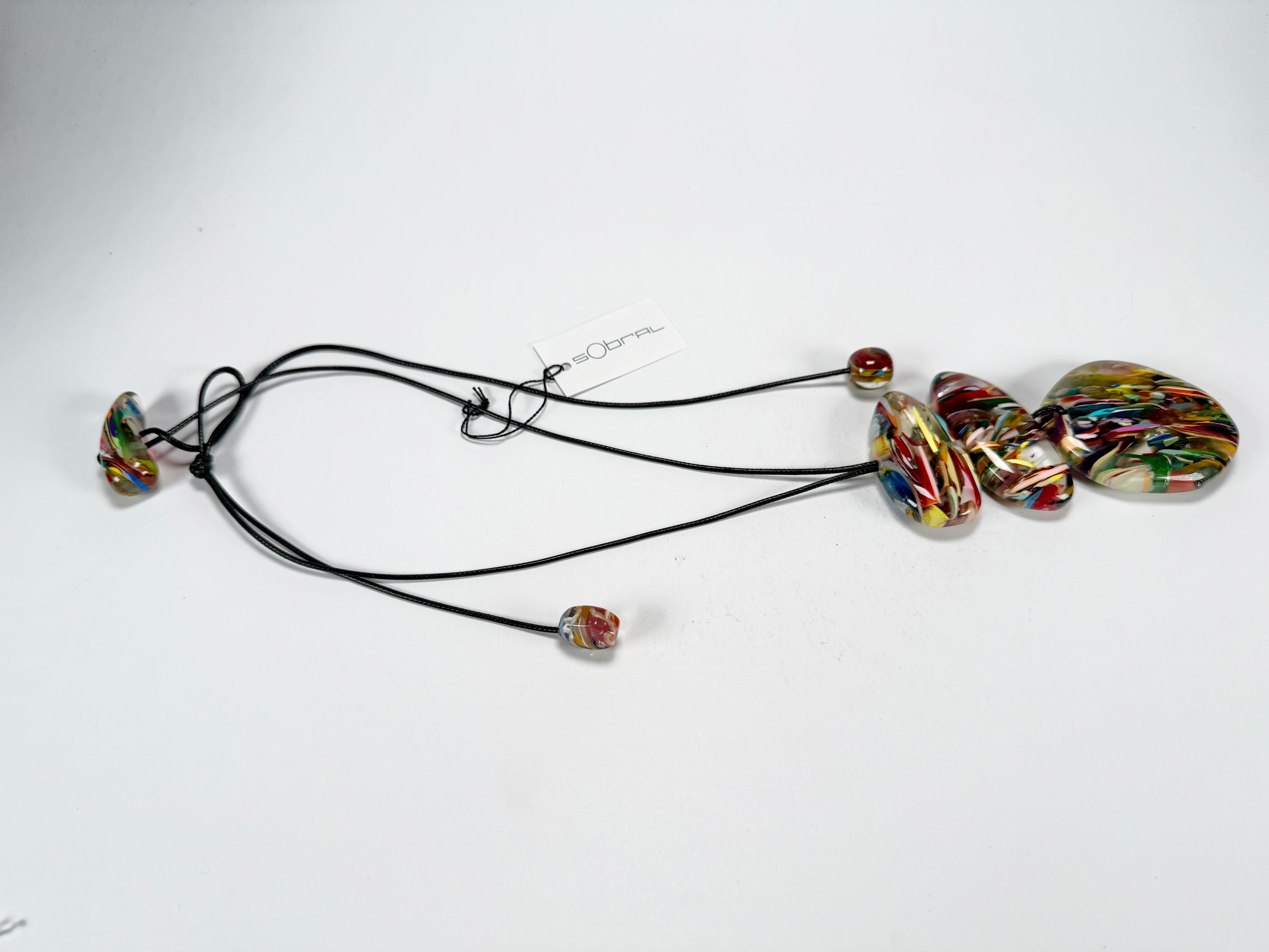 Sobral - Baru "Ancestral" Resin Necklace ( 005027 )