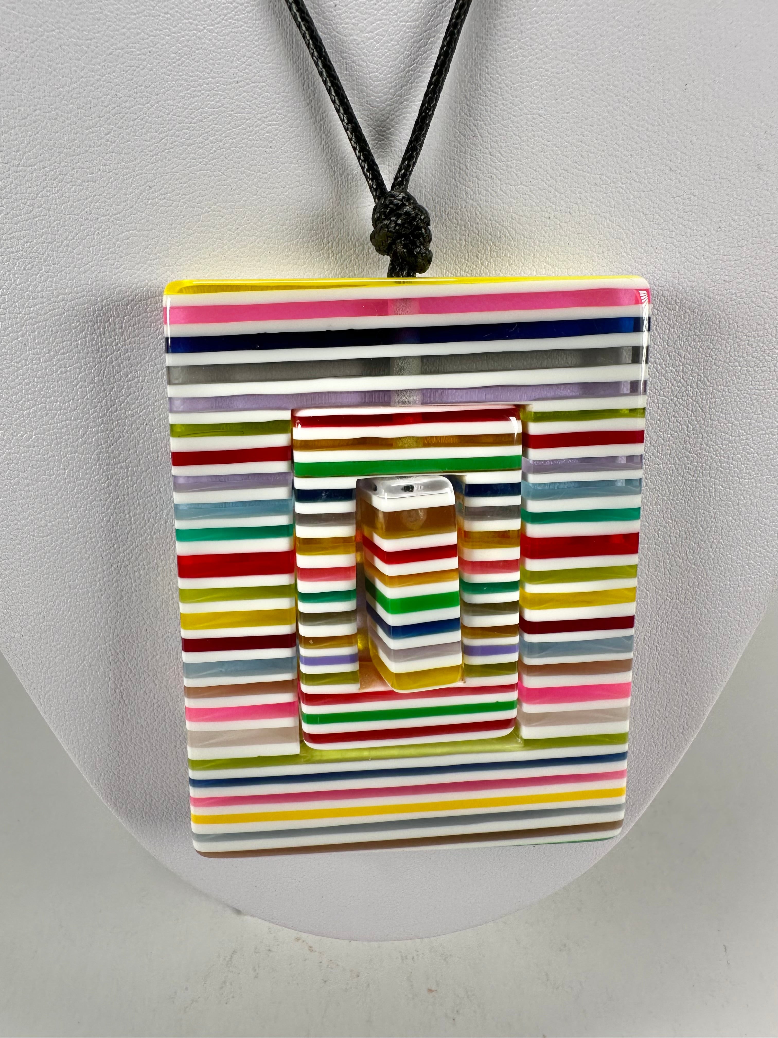 Sobral - Candy Pop "Fizz" Resin Necklace ( 005392 )