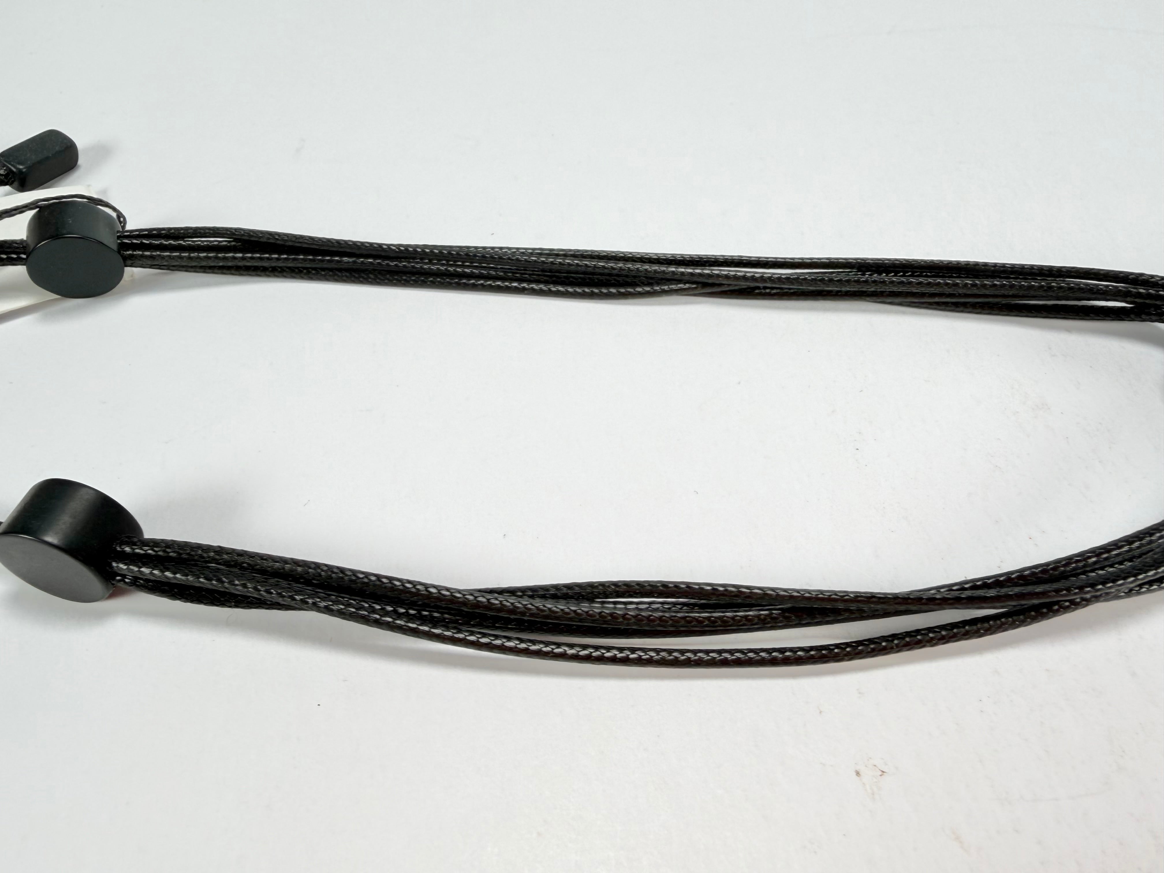 Sobral - Metalique "Eolia Disk" Resin Necklace ( 002858 )