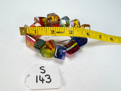 Sobral - Sobralita "Indian-ita" Studio Creation Elasticated Resin Bracelet ( 000000 )
