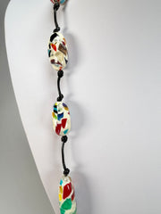 Sobral - Caillou Marfim "Reflexao" Resin Necklace ( 005423 )