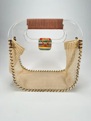 Sobral - Pop Art "Nova " Cristal Resin Handbag ( 005446 )