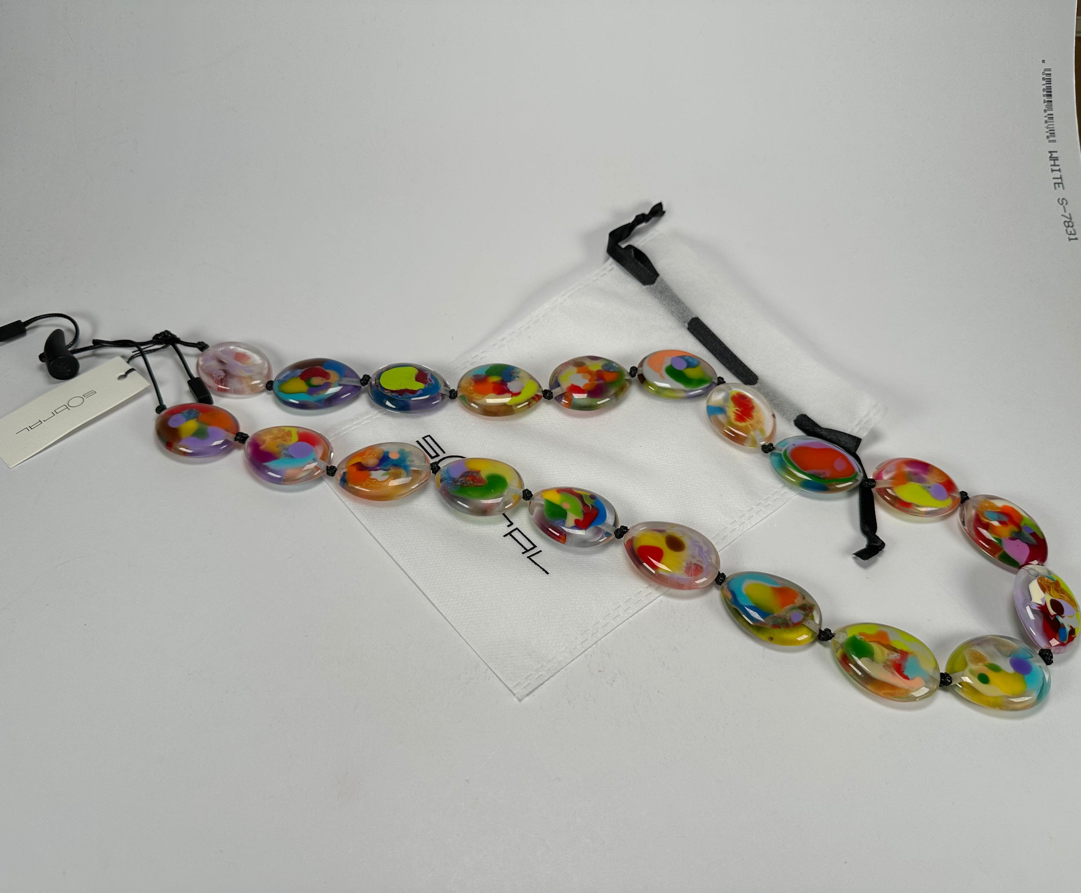 Sobral - Nuage "Nebula" Resin Necklace ( 005463 )