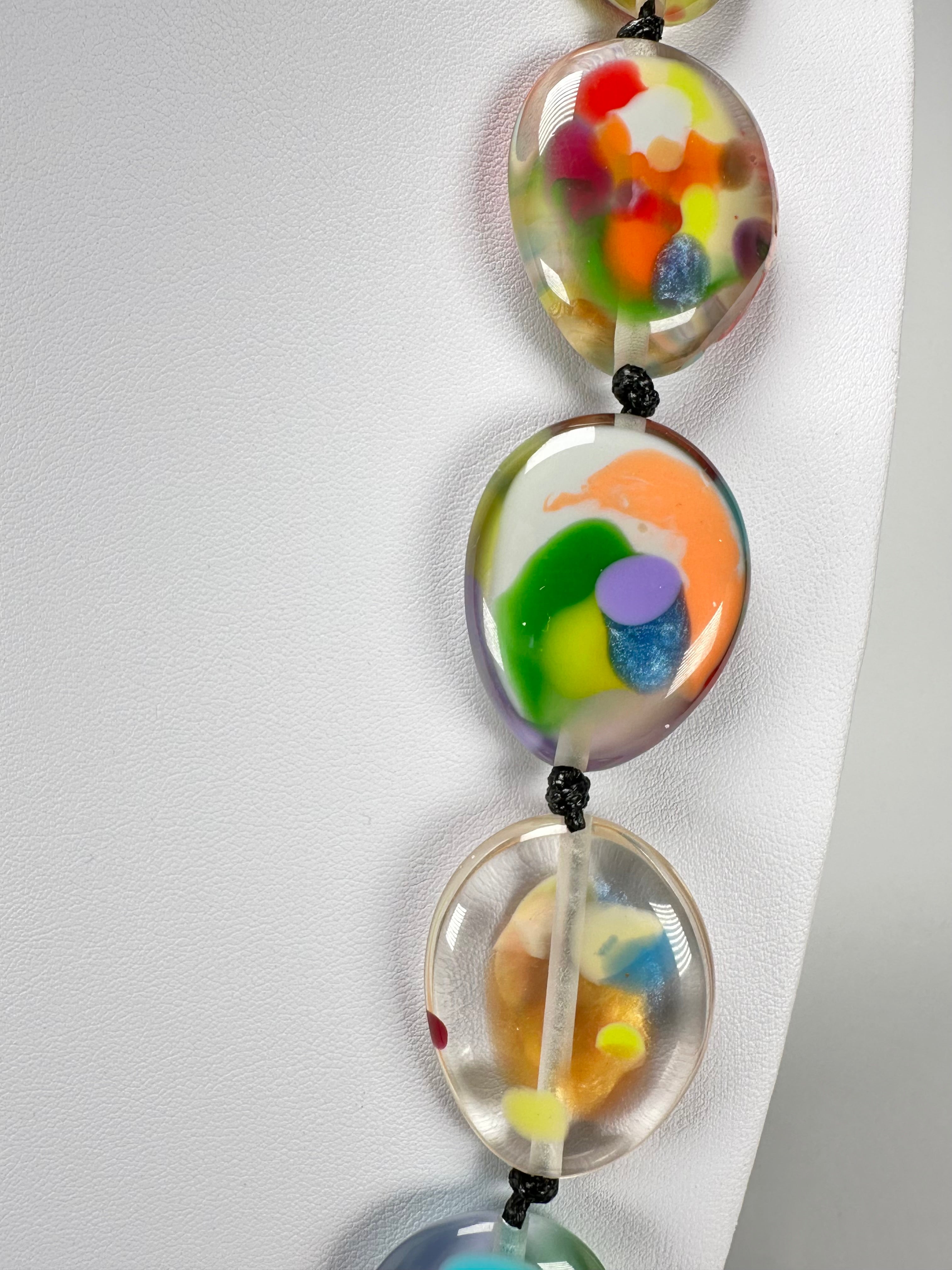 Sobral - Nuage "Nebula" Resin Necklace ( 005463 )