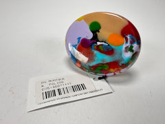 Sobral - Multi-Colour "Munique" K.Polido Resin Ring ( 005145 ) - Size UK N / US 6.5