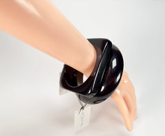 Sobral - Studio "Stacker " 3 Black Resin Solid Bangle Set ( 005161 )