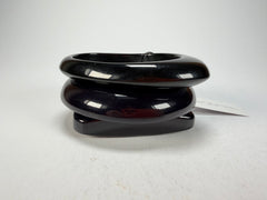 Sobral - Studio "Stacker " 3 Black Resin Solid Bangle Set ( 005161 )
