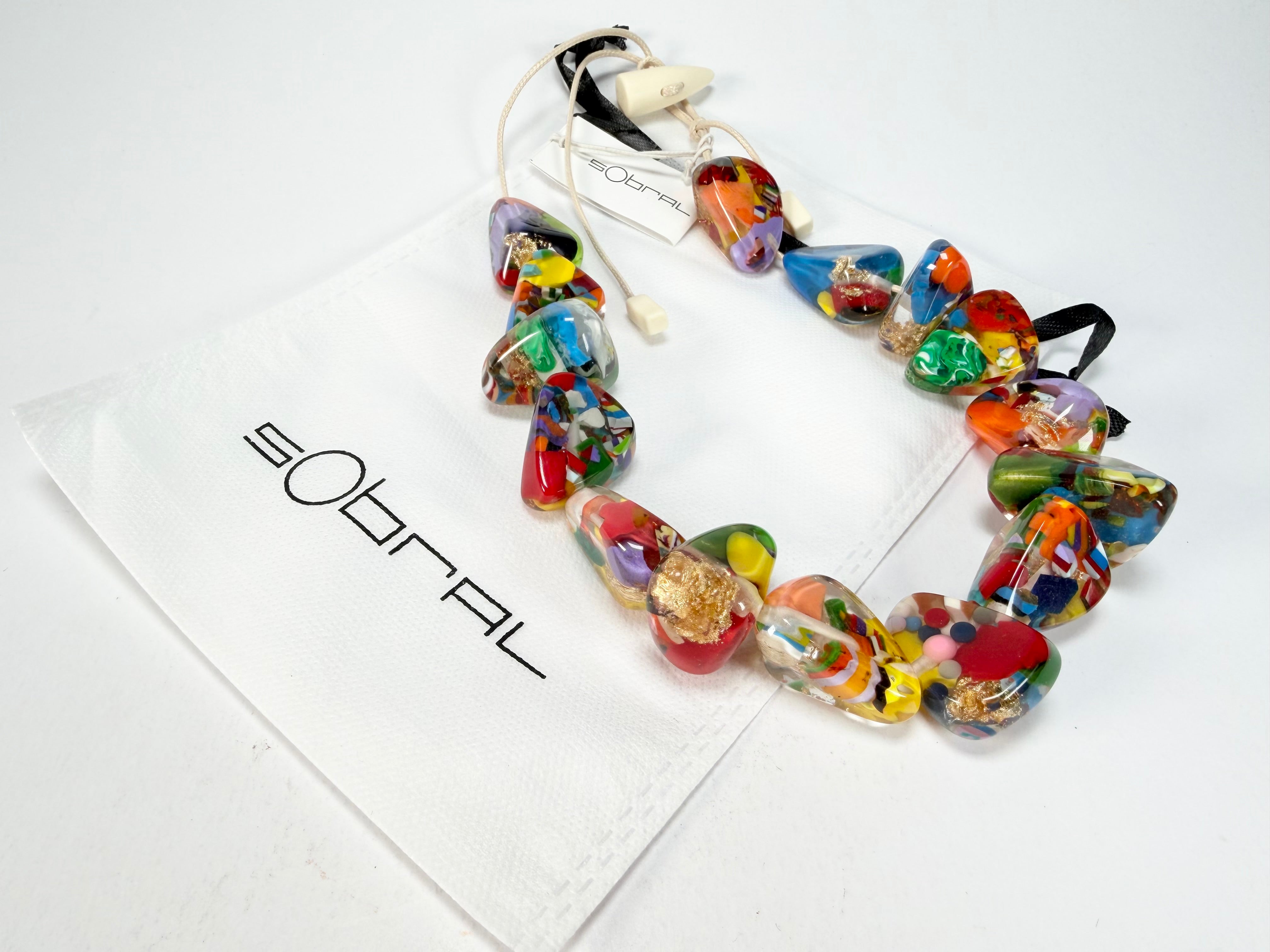 Sobral - Past Present "Gloria" Resin Necklace ( 003269 )
