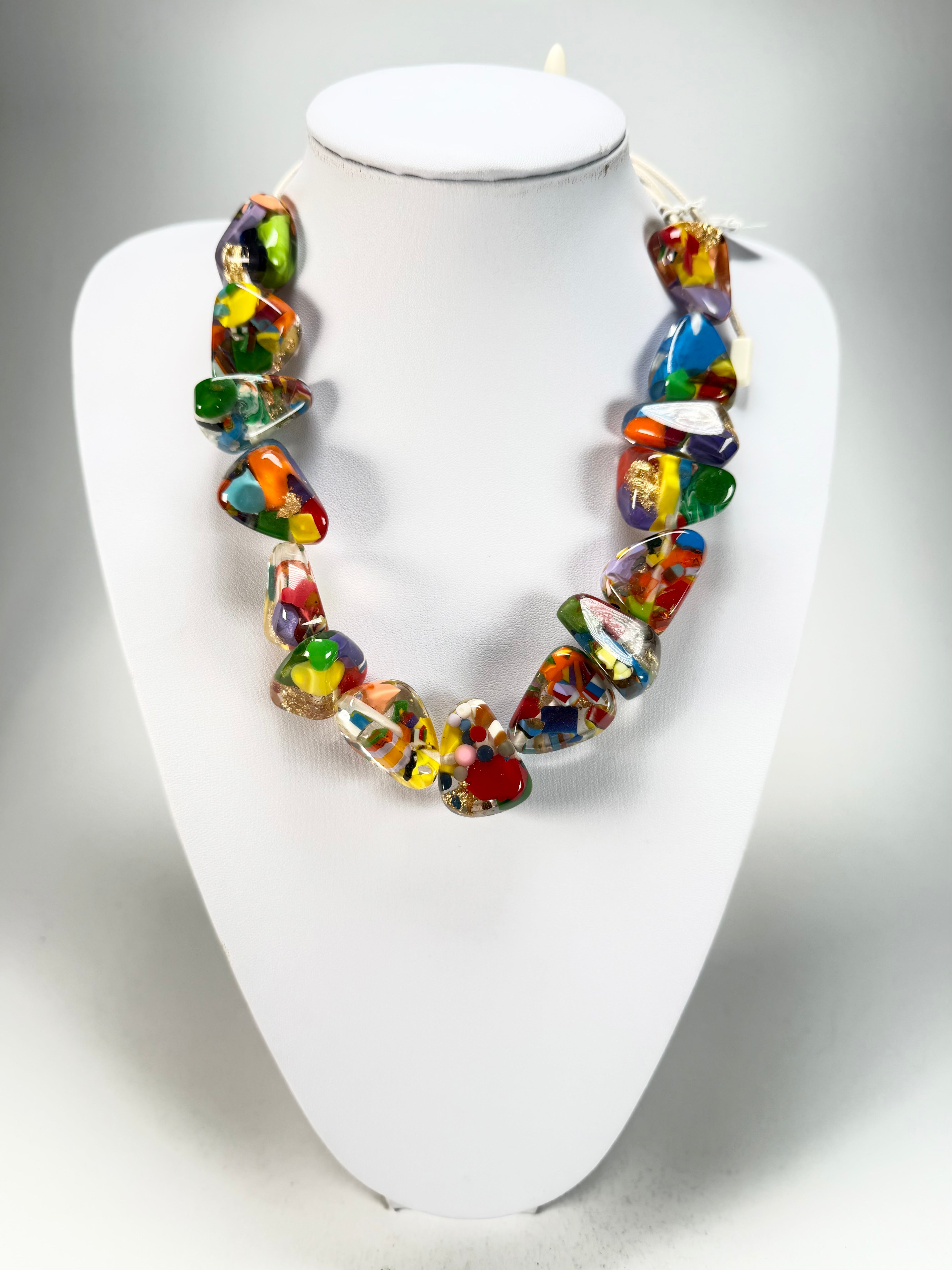 Sobral - Past Present "Gloria" Resin Necklace ( 003269 )
