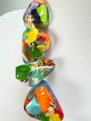 Sobral - Past Present "Gloria" Resin Necklace ( 003269 )