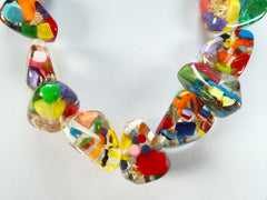 Sobral - Past Present "Gloria" Resin Necklace ( 003269 )
