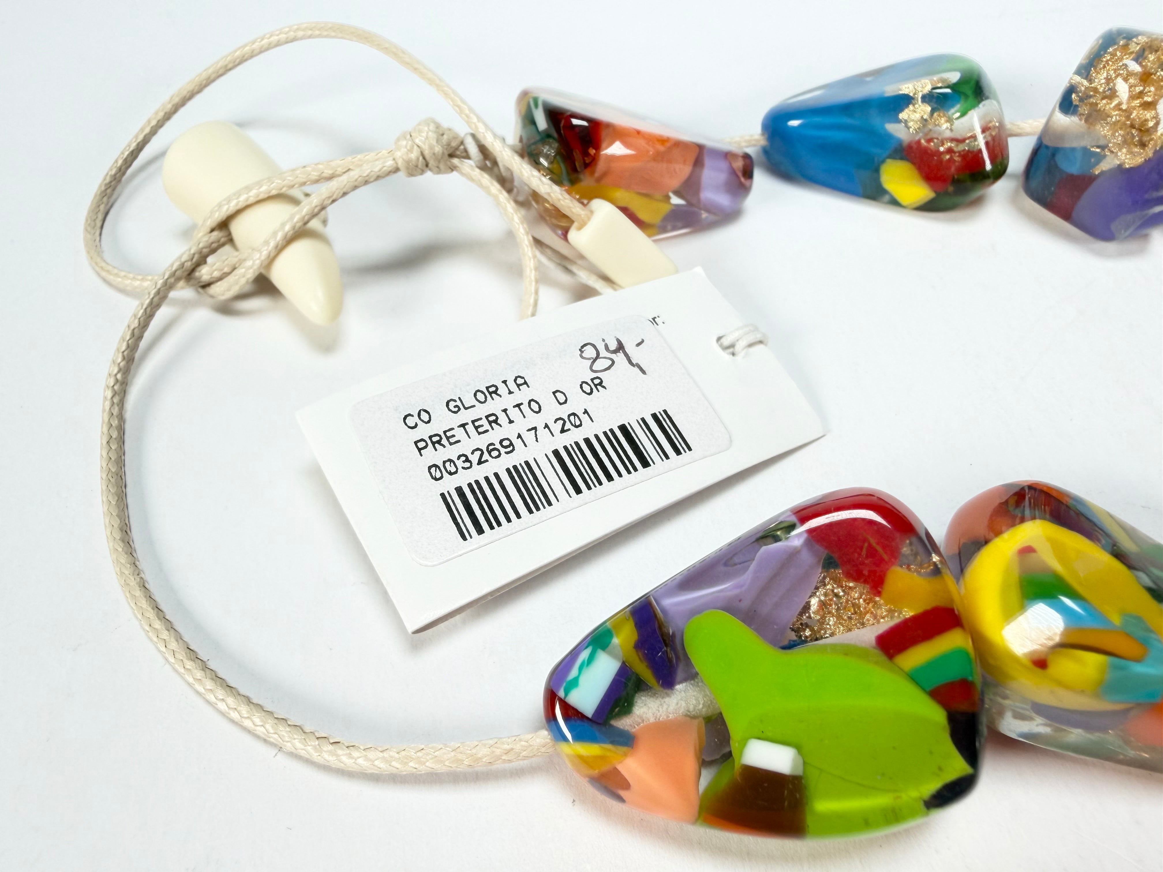 Sobral - Past Present "Gloria" Resin Necklace ( 003269 )