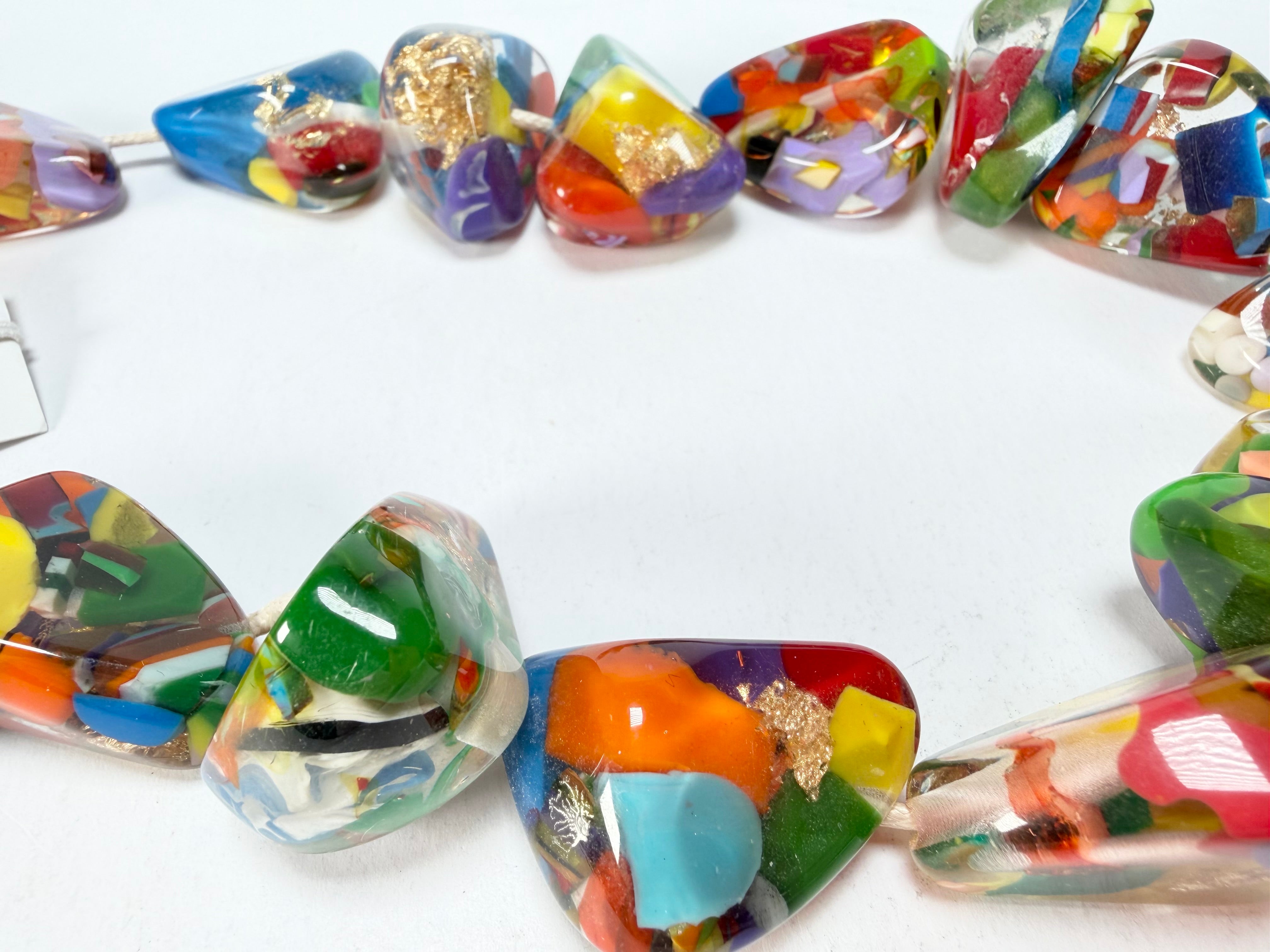 Sobral - Past Present "Gloria" Resin Necklace ( 003269 )