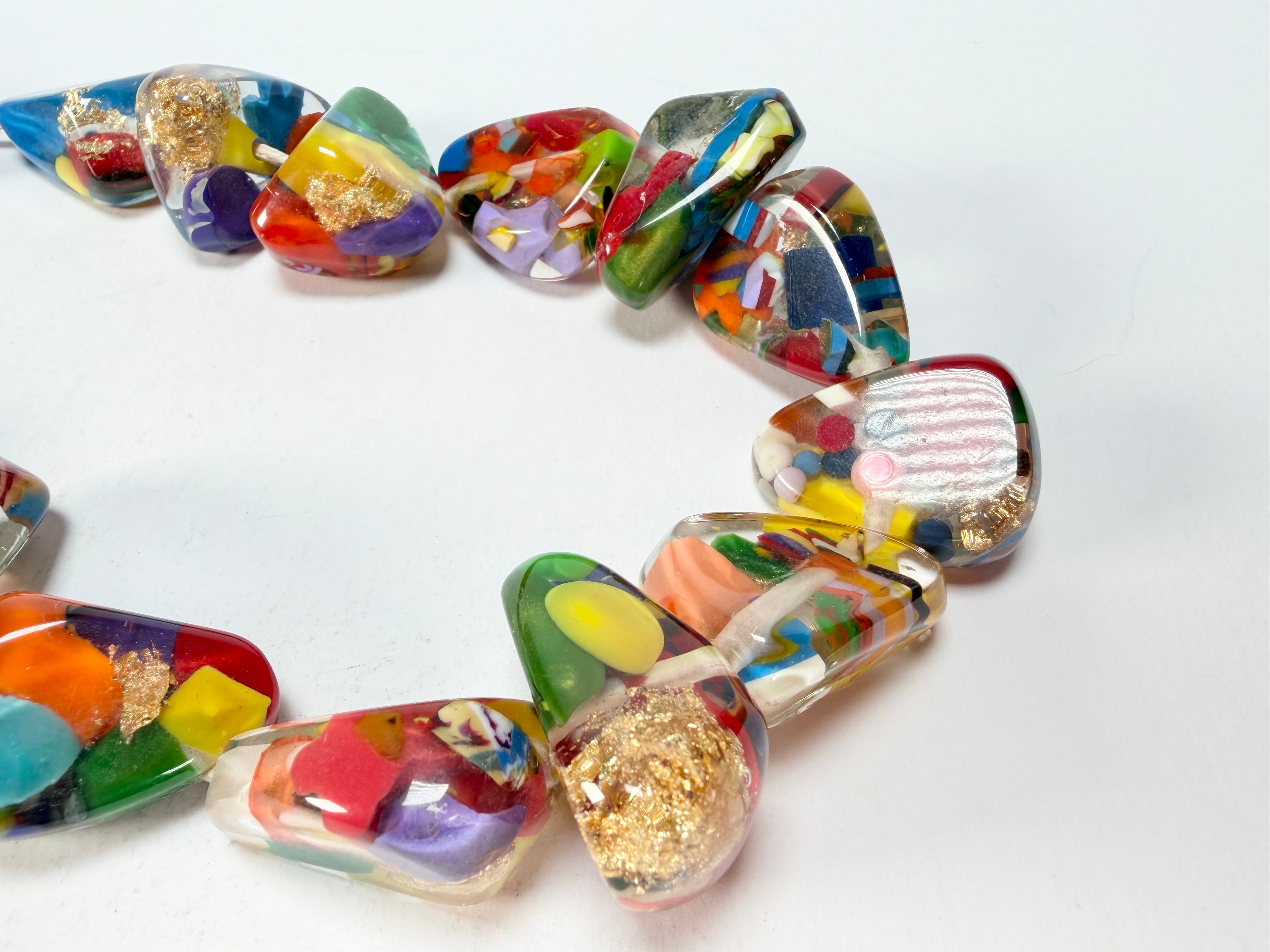 Sobral - Past Present "Gloria" Resin Necklace ( 003269 )