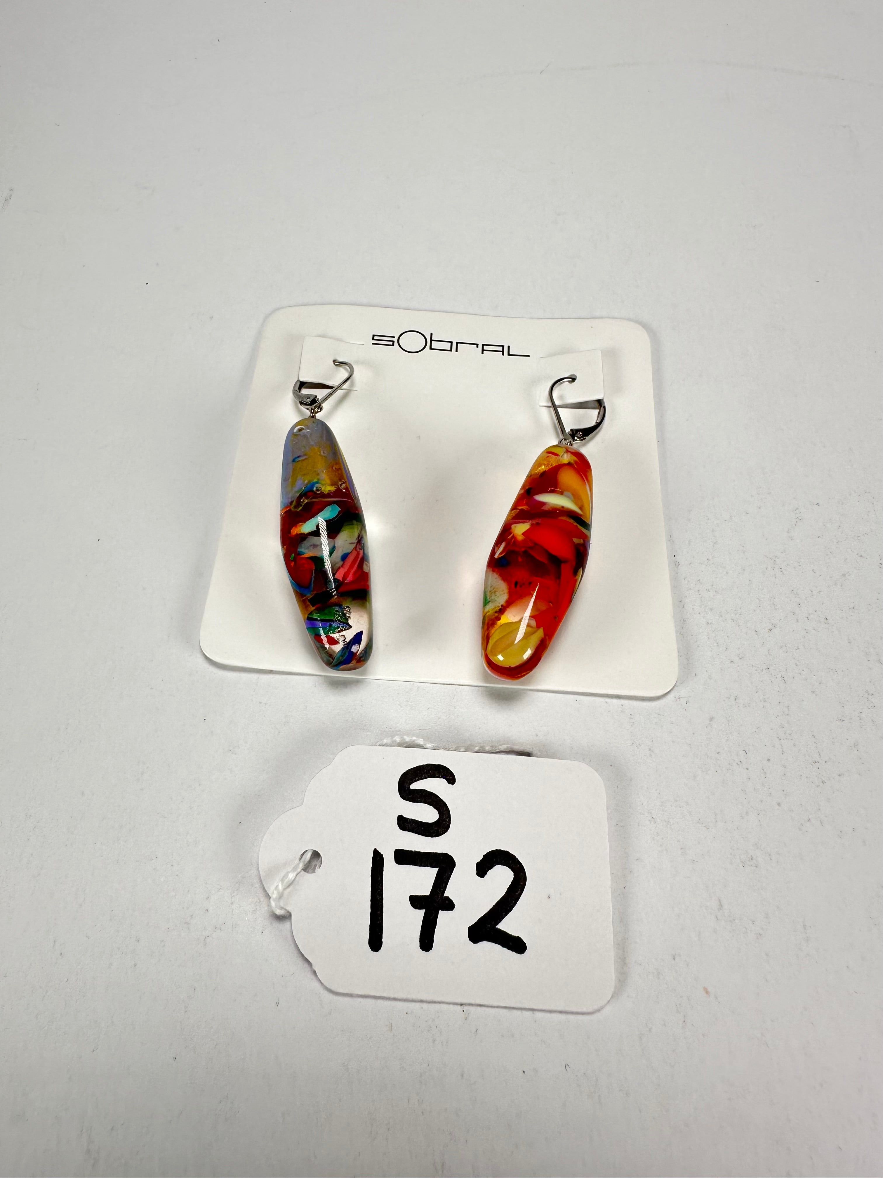 Sobral - Baru "Andy" Resin Earrings ( 005468 )