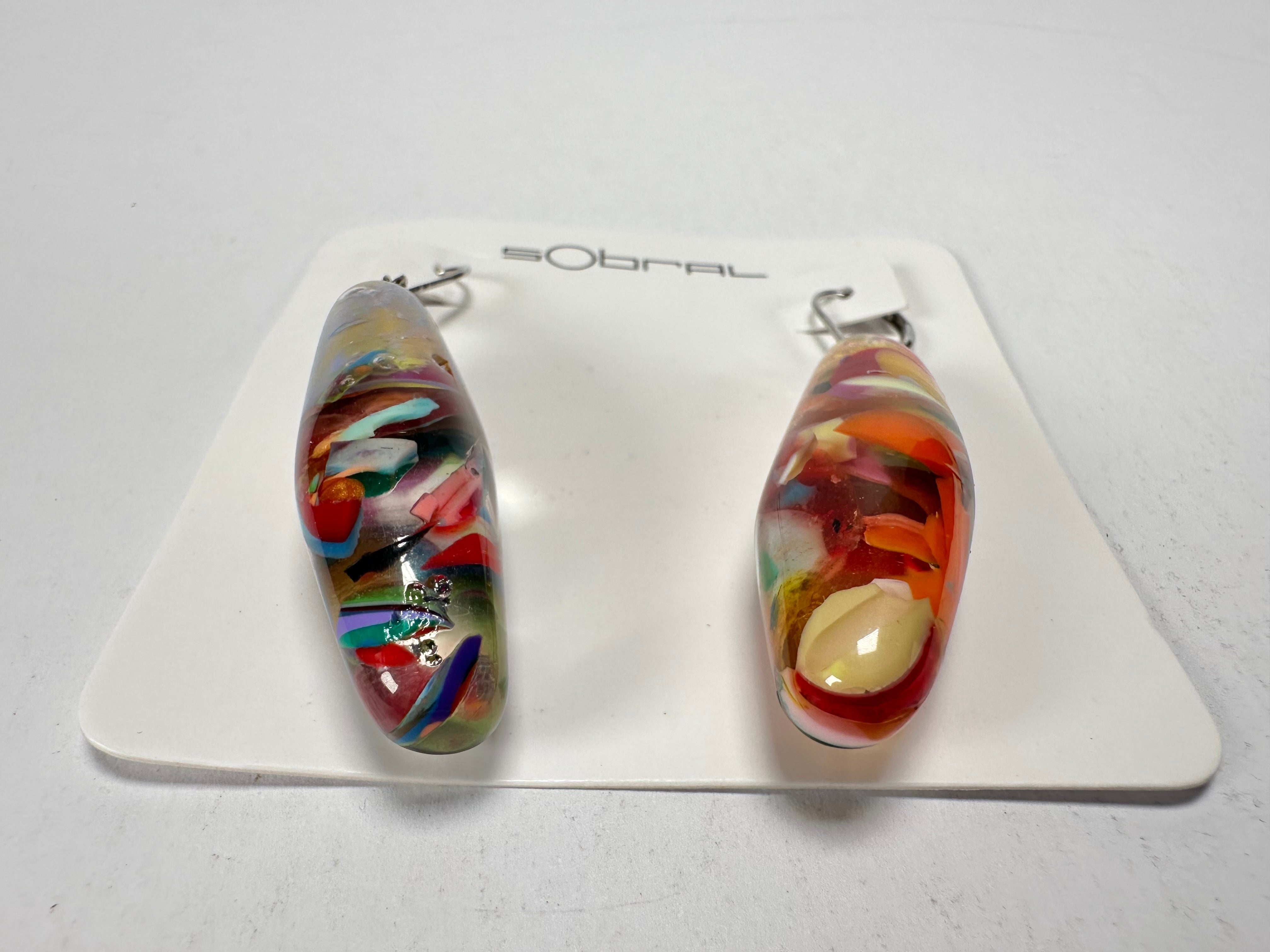 Sobral - Baru "Andy" Resin Earrings ( 005468 )