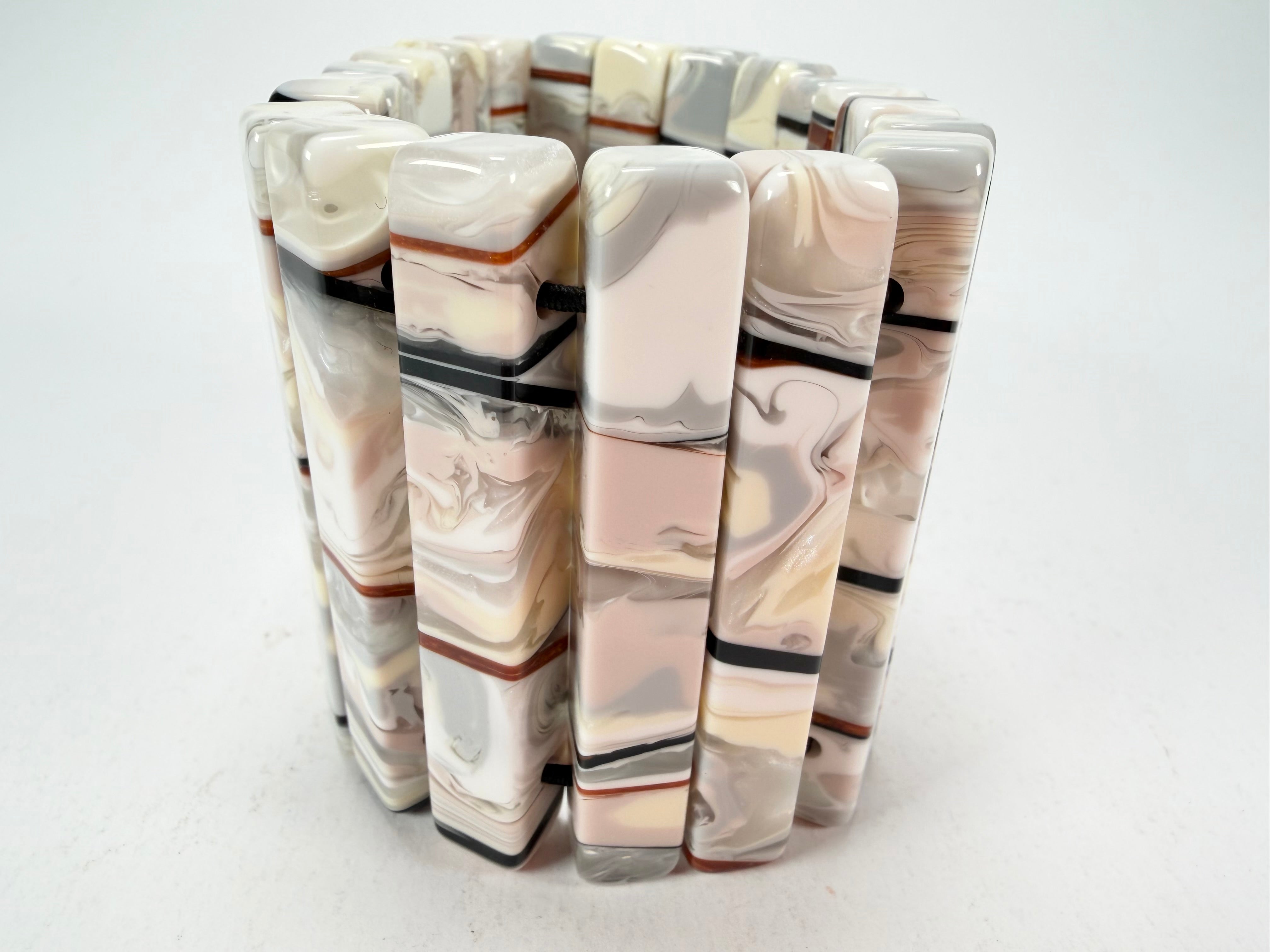 Sobral - Lágrima D'or "Yasmin" Elasticated Resin Bracelet ( 003137 )