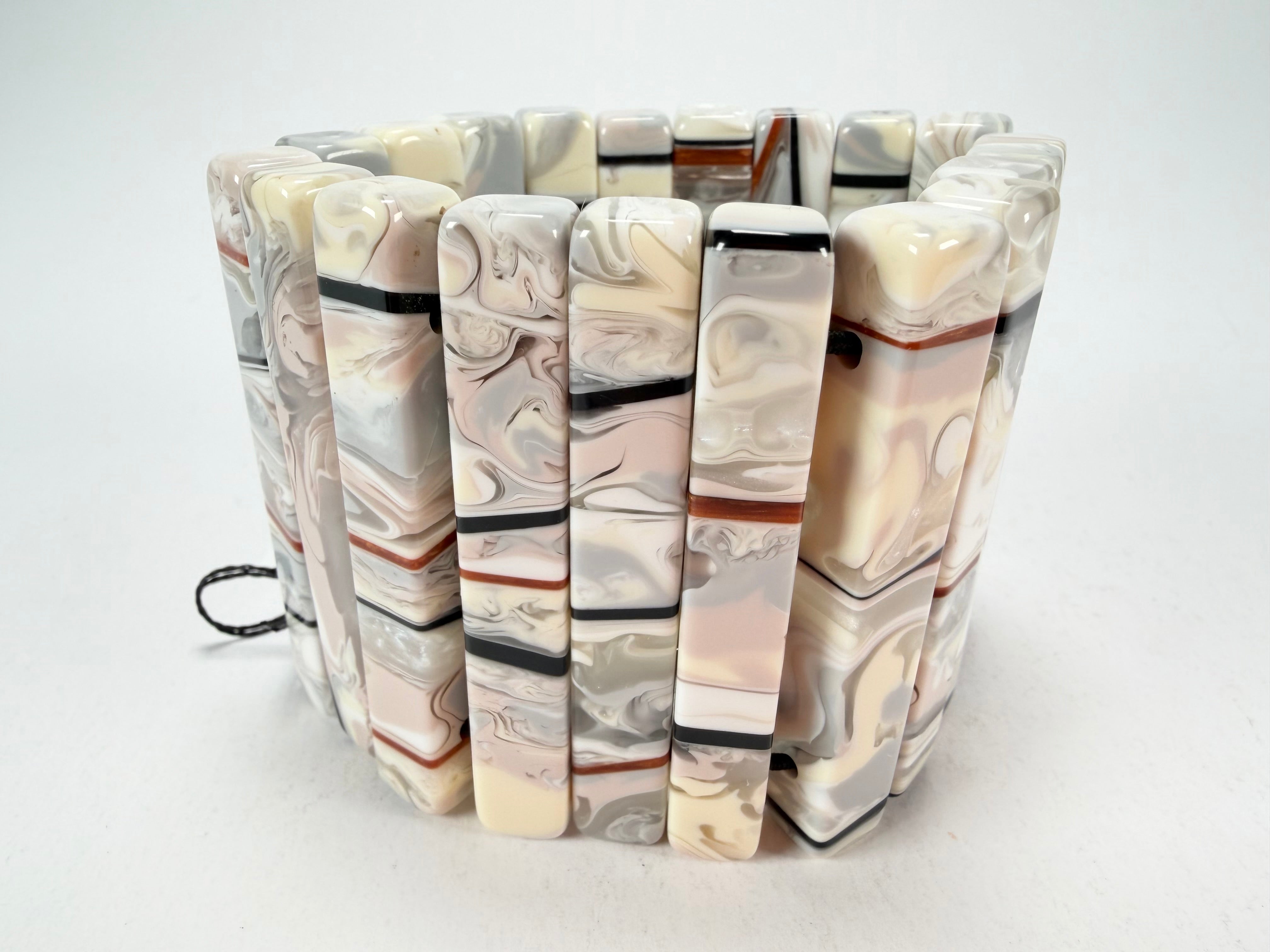 Sobral - Lágrima D'or "Yasmin" Elasticated Resin Bracelet ( 003137 )