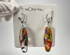 Sobral - Baru "Andy" Resin Earrings ( 005468 )