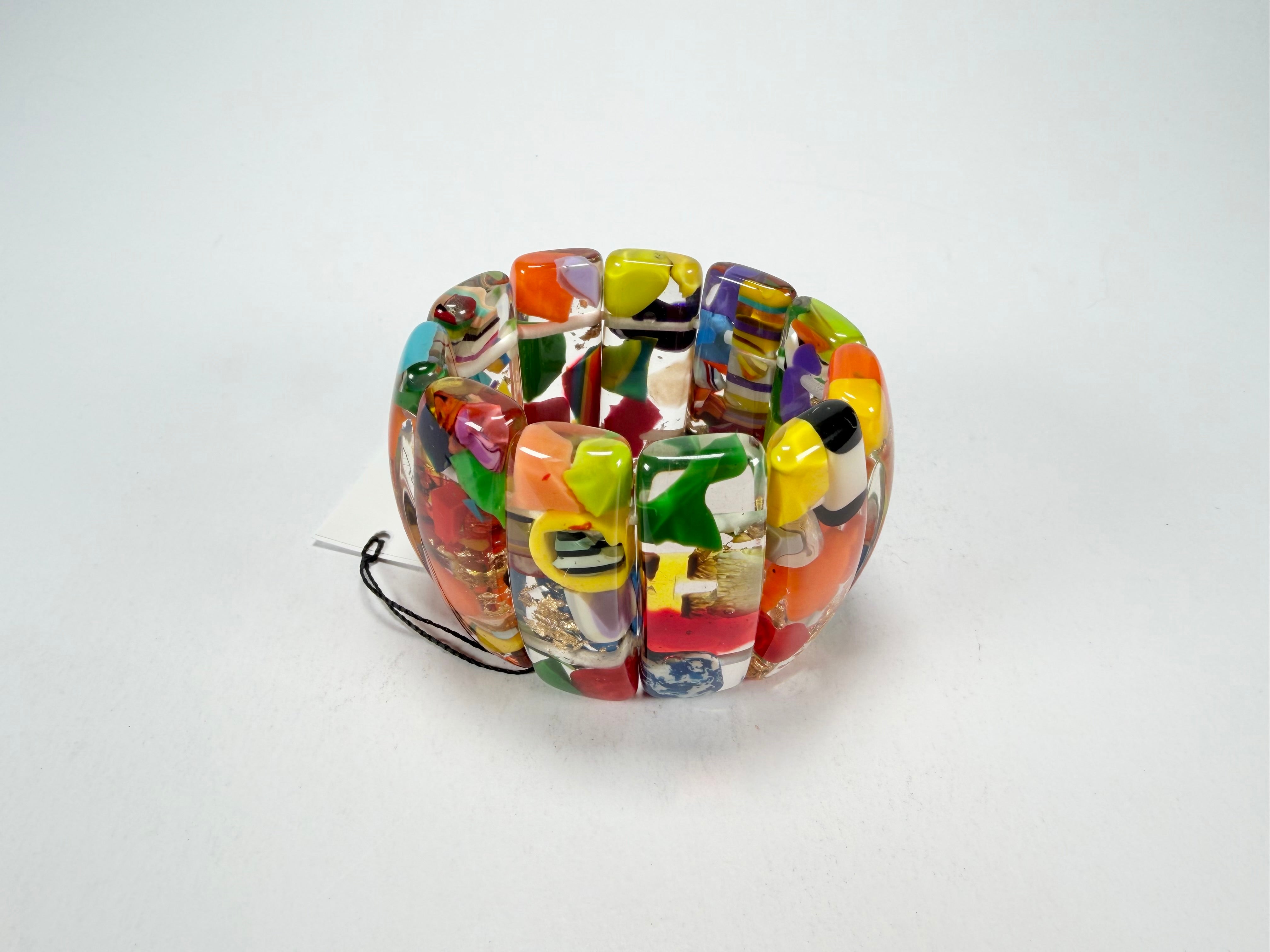 Sobral - Past Present "Sao Conrado" Elasticated Resin Bracelet ( 003283 )