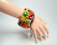 Sobral - Past Present "Sao Conrado" Elasticated Resin Bracelet ( 003283 )