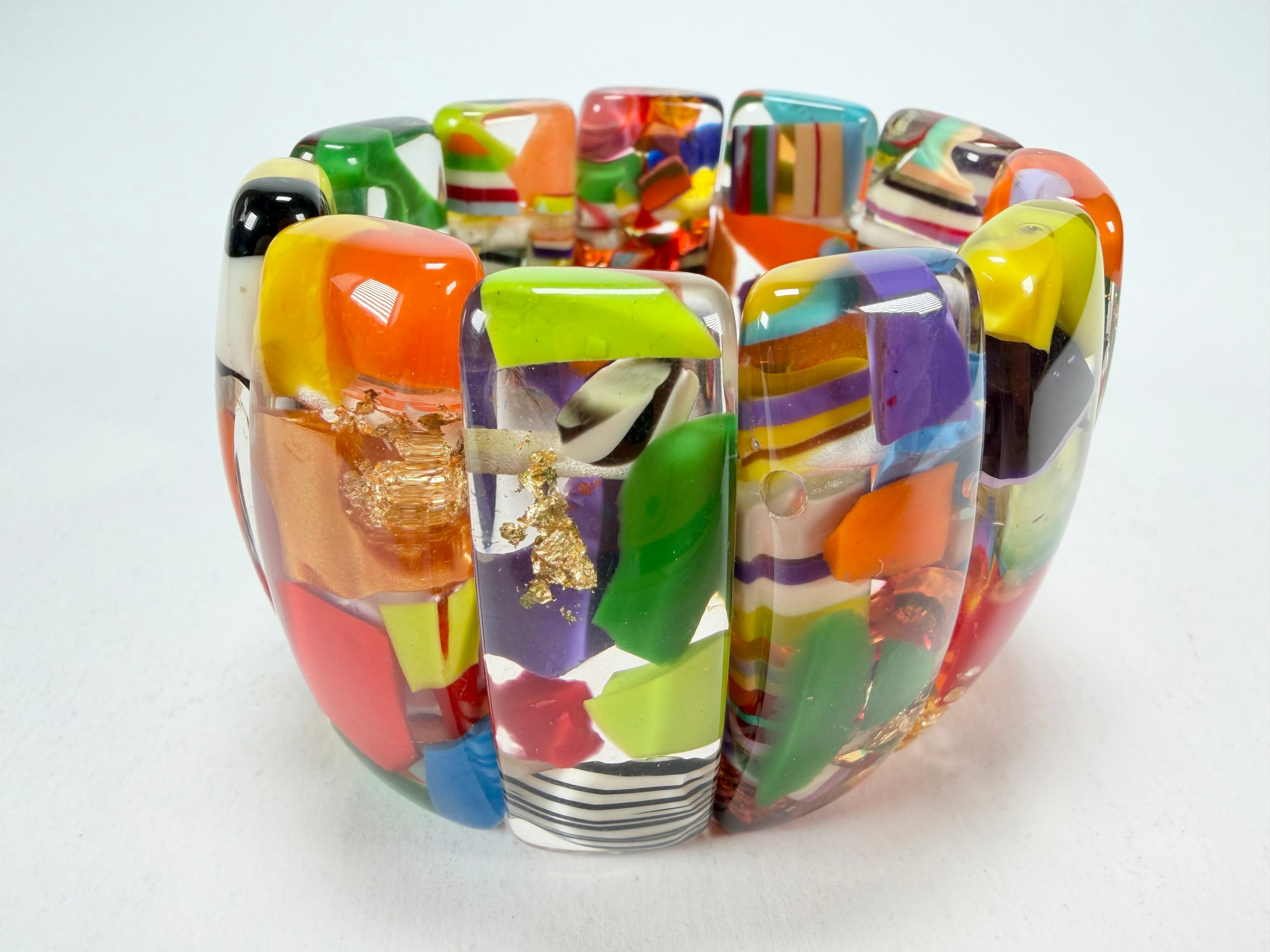 Sobral - Past Present "Sao Conrado" Elasticated Resin Bracelet ( 003283 )