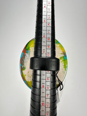 Sobral - Multi-Colour "Munique" K.Polido Resin Ring ( 005145 ) - Size UK P / US 8