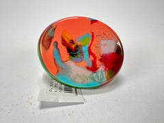 Sobral - Multi-Colour "Munique" K.Polido Resin Ring ( 005145 ) - Size UK P / US 8