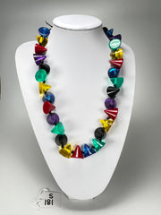 Sobral - Mix 2023 "Cones MD" Resin Necklace ( 005368 )