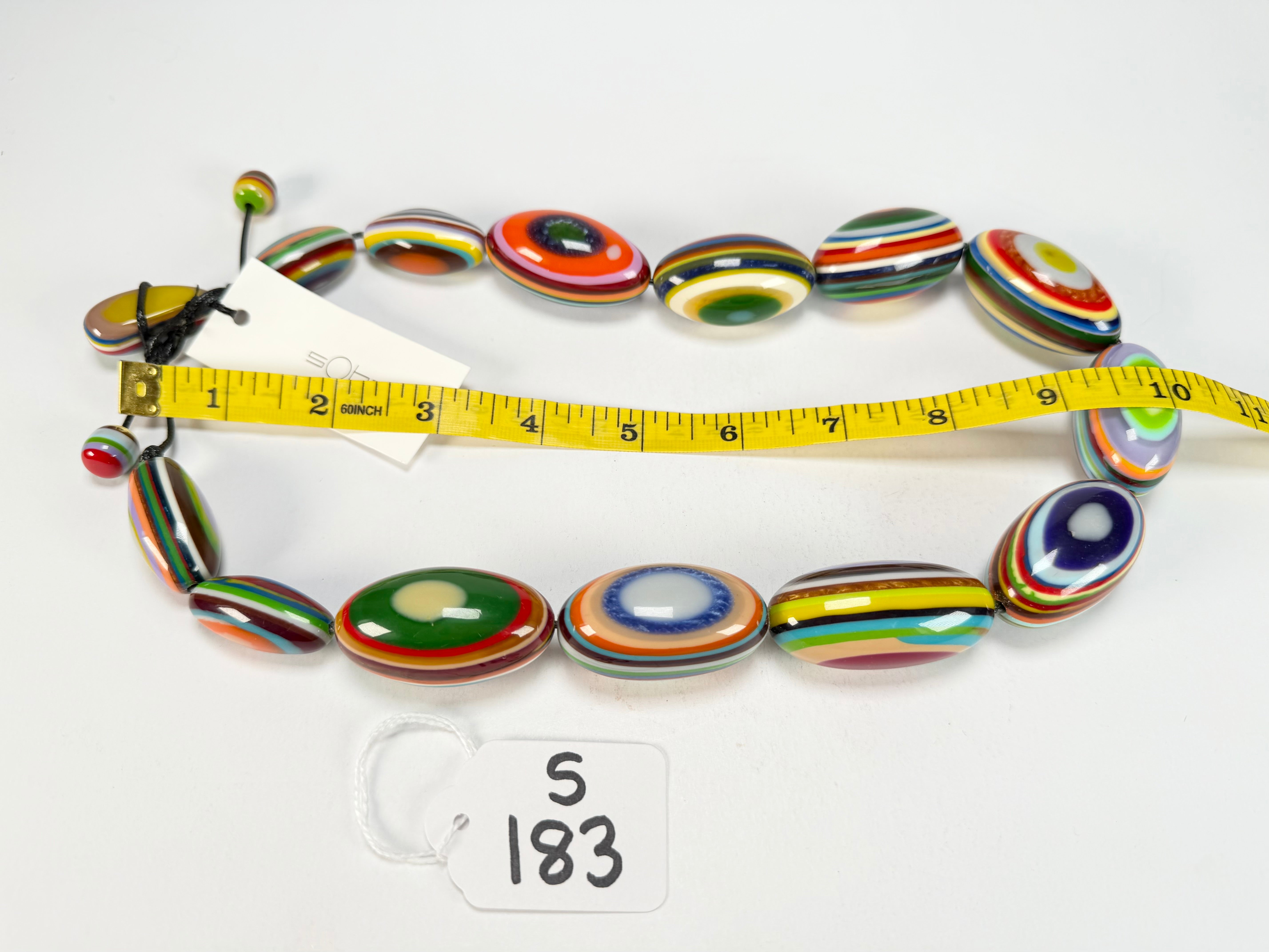 Sobral - Pop Art "Andy" Resin Necklace ( 005465 )