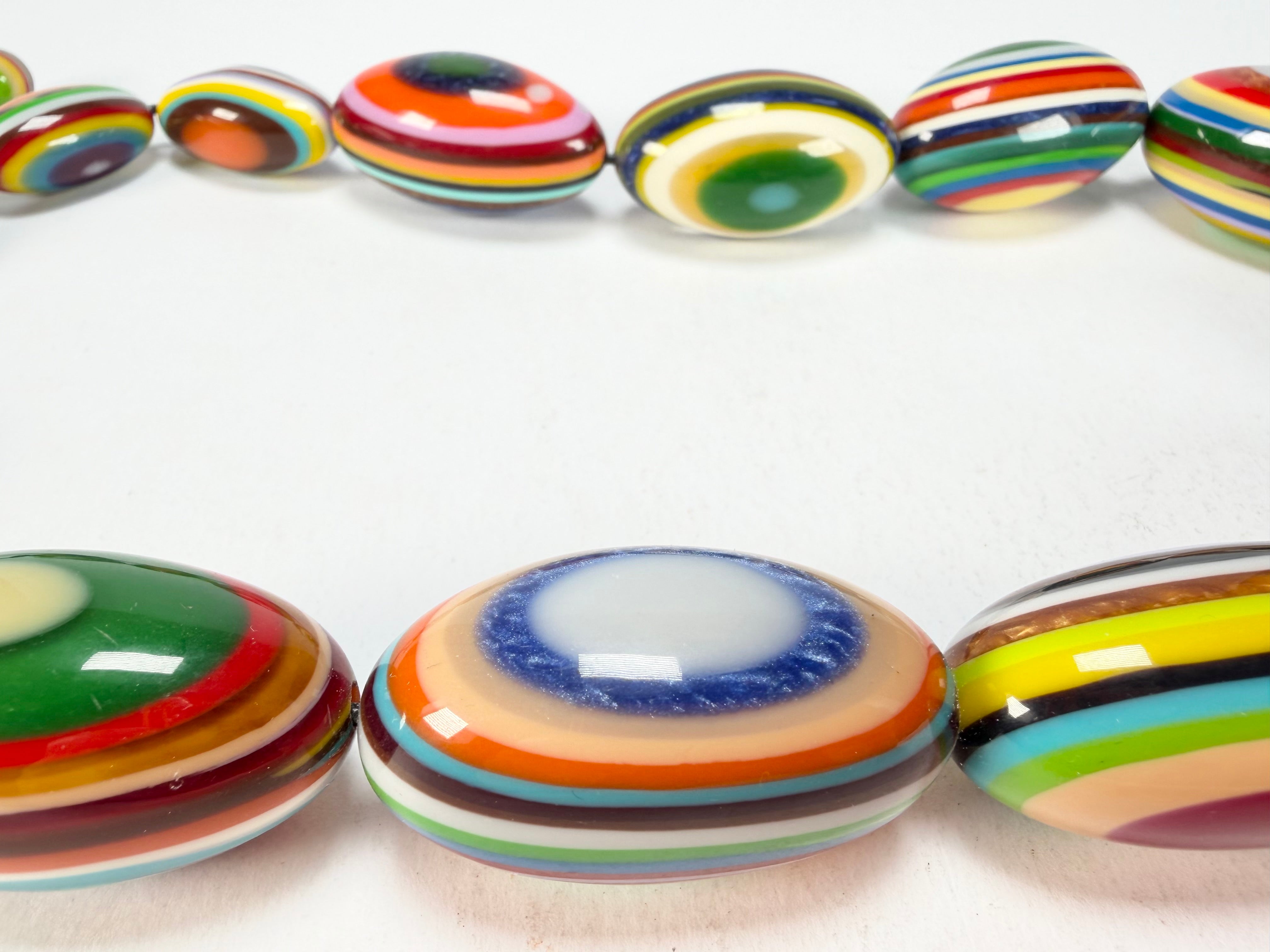 Sobral - Pop Art "Andy" Resin Necklace ( 005465 )