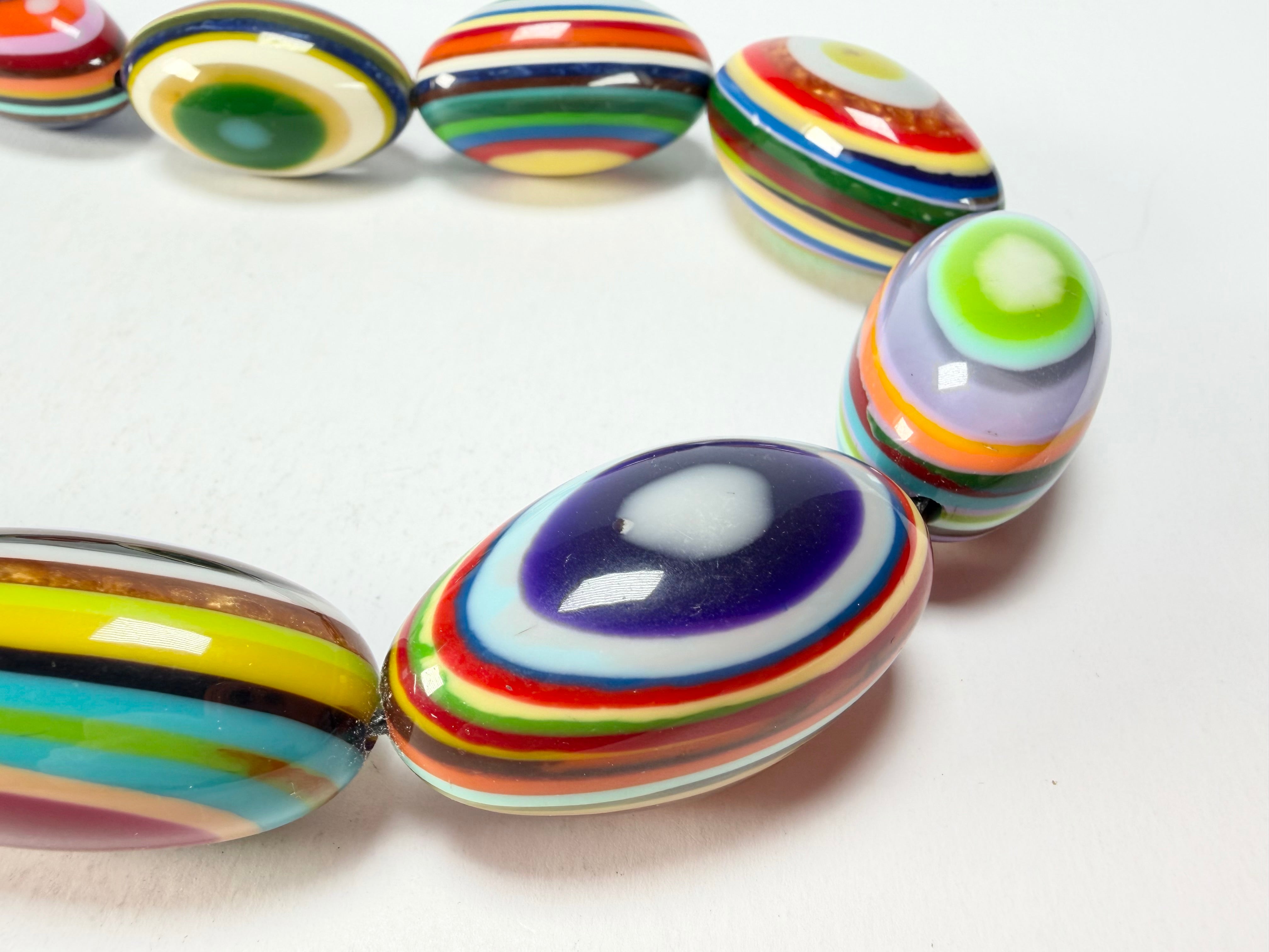 Sobral - Pop Art "Andy" Resin Necklace ( 005465 )