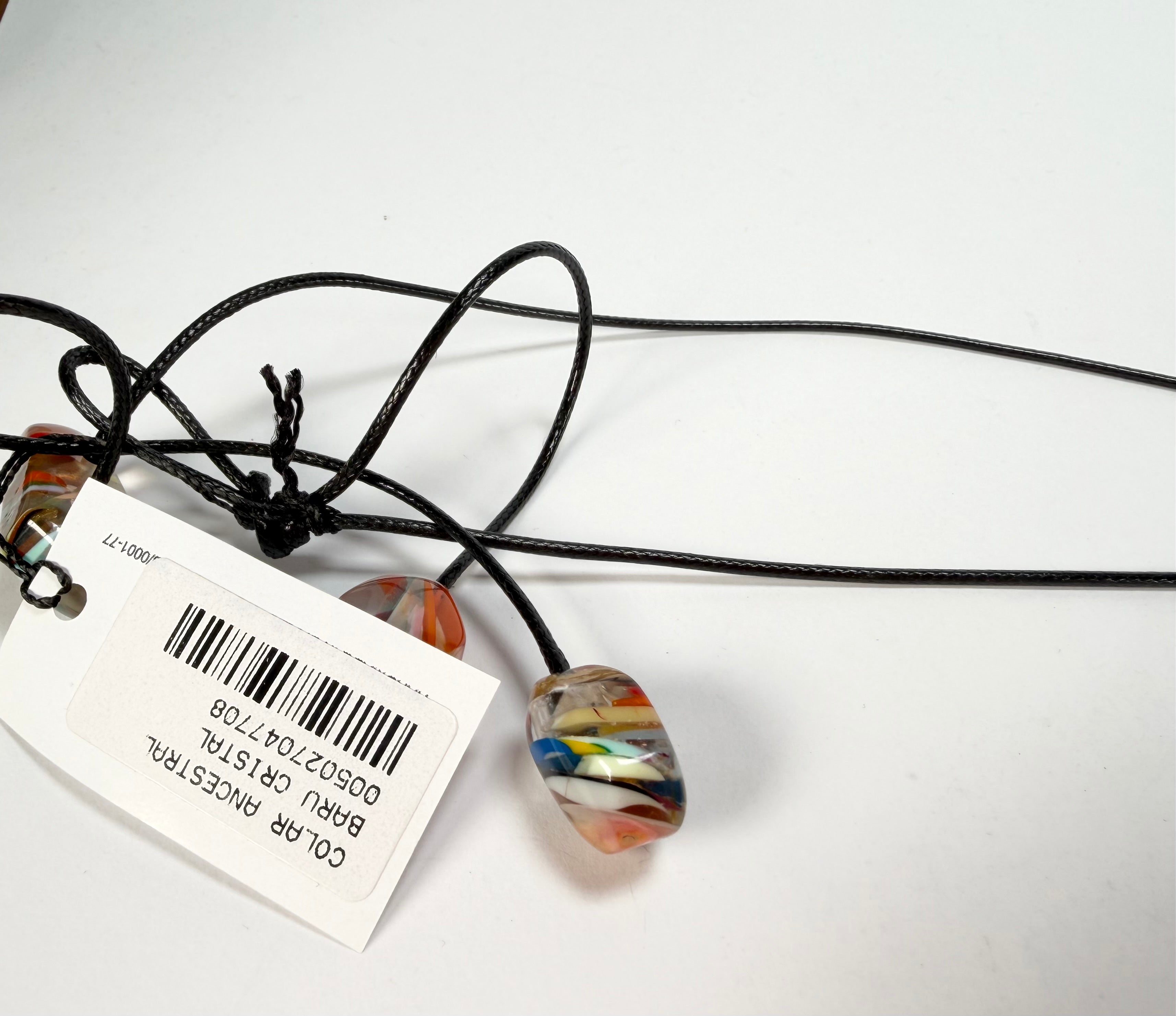Sobral - Baru "Ancestral" Resin Necklace ( 005027 )