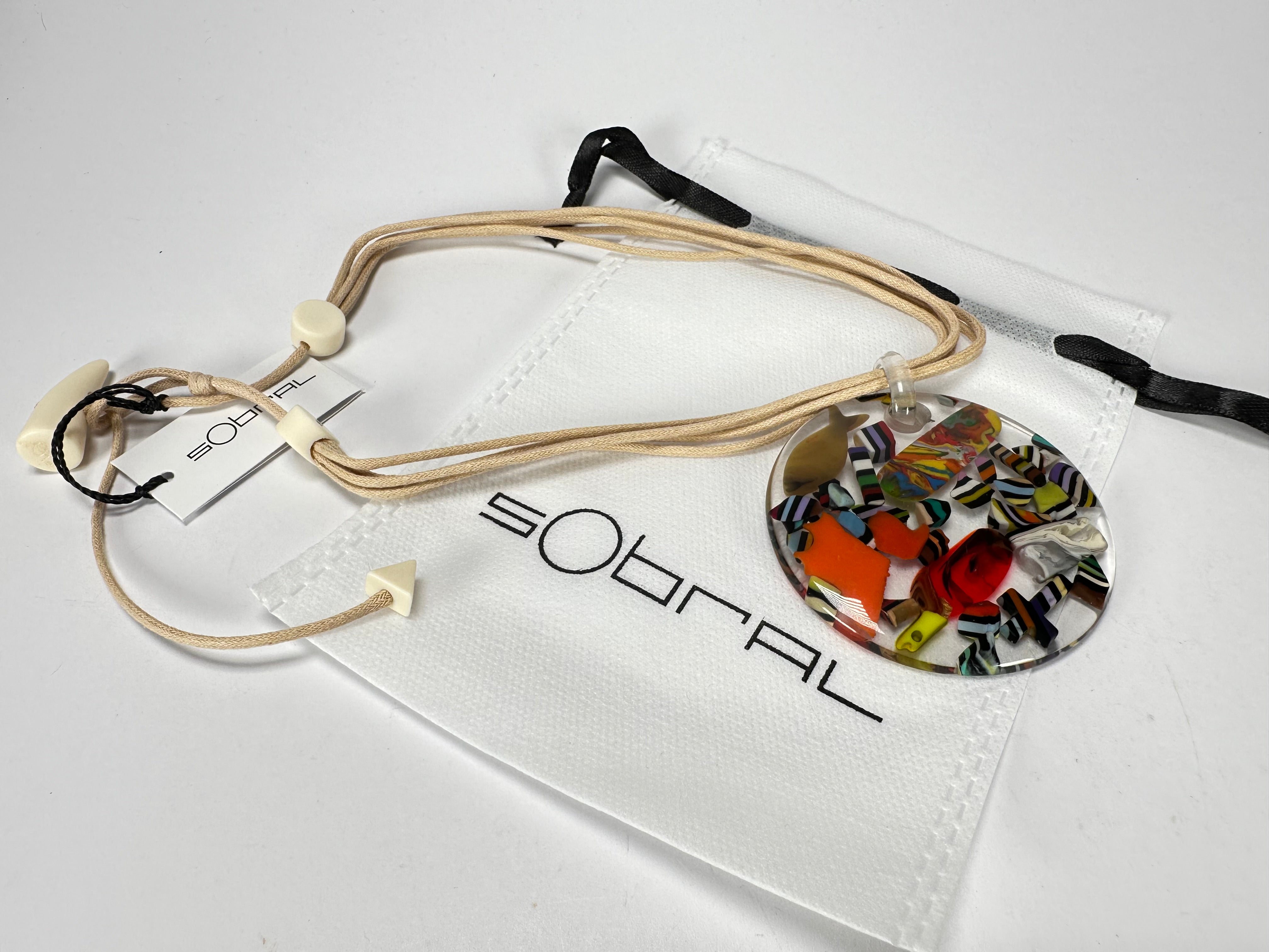 Sobral - Past Present "São Conrado" Resin Necklace ( 005089 )