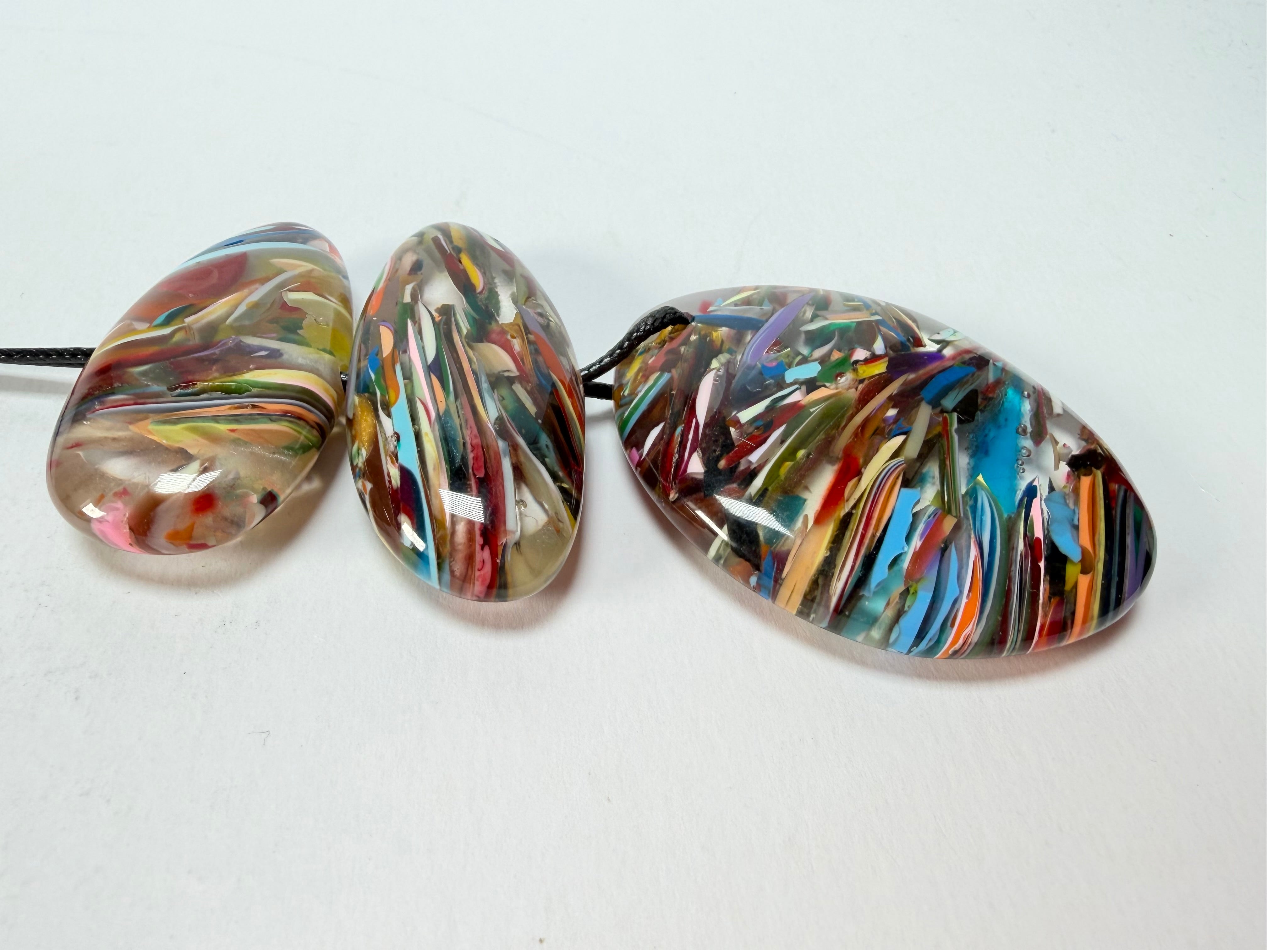 Sobral - Baru "Ancestral" Resin Necklace ( 005027 )