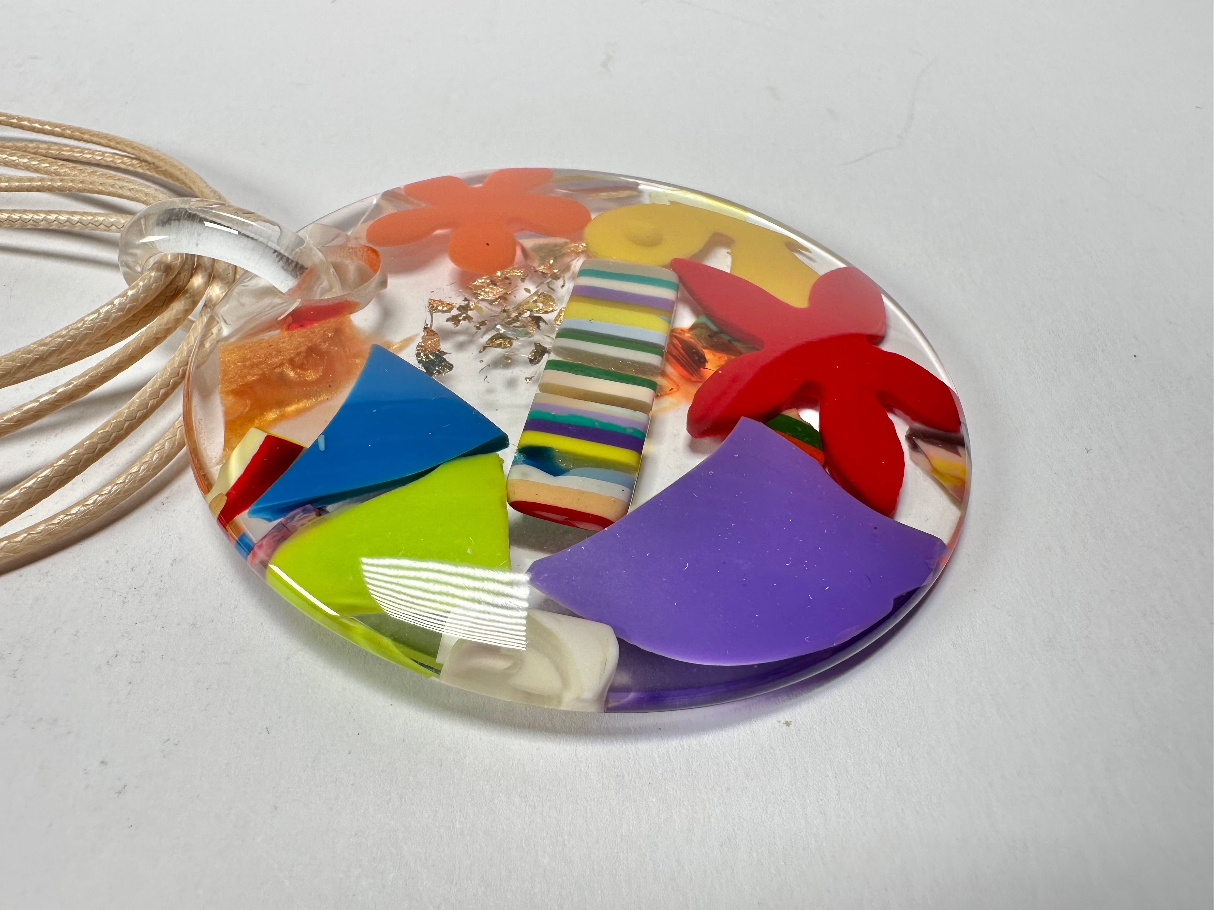 Sobral - Past Present "São Conrado" Resin Necklace ( 005089 )